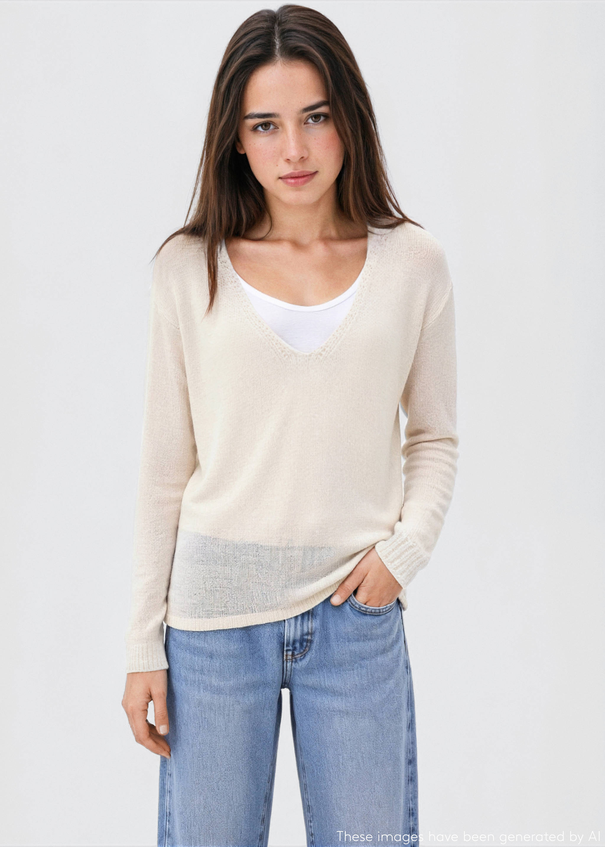 Ajour trui - Middenvlak