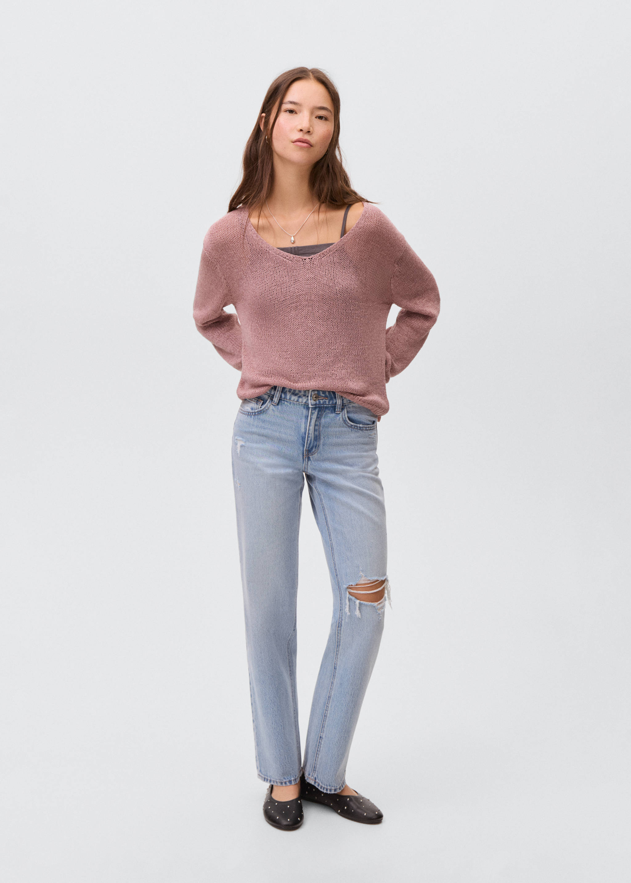 Ajour trui - Overzichtstekening