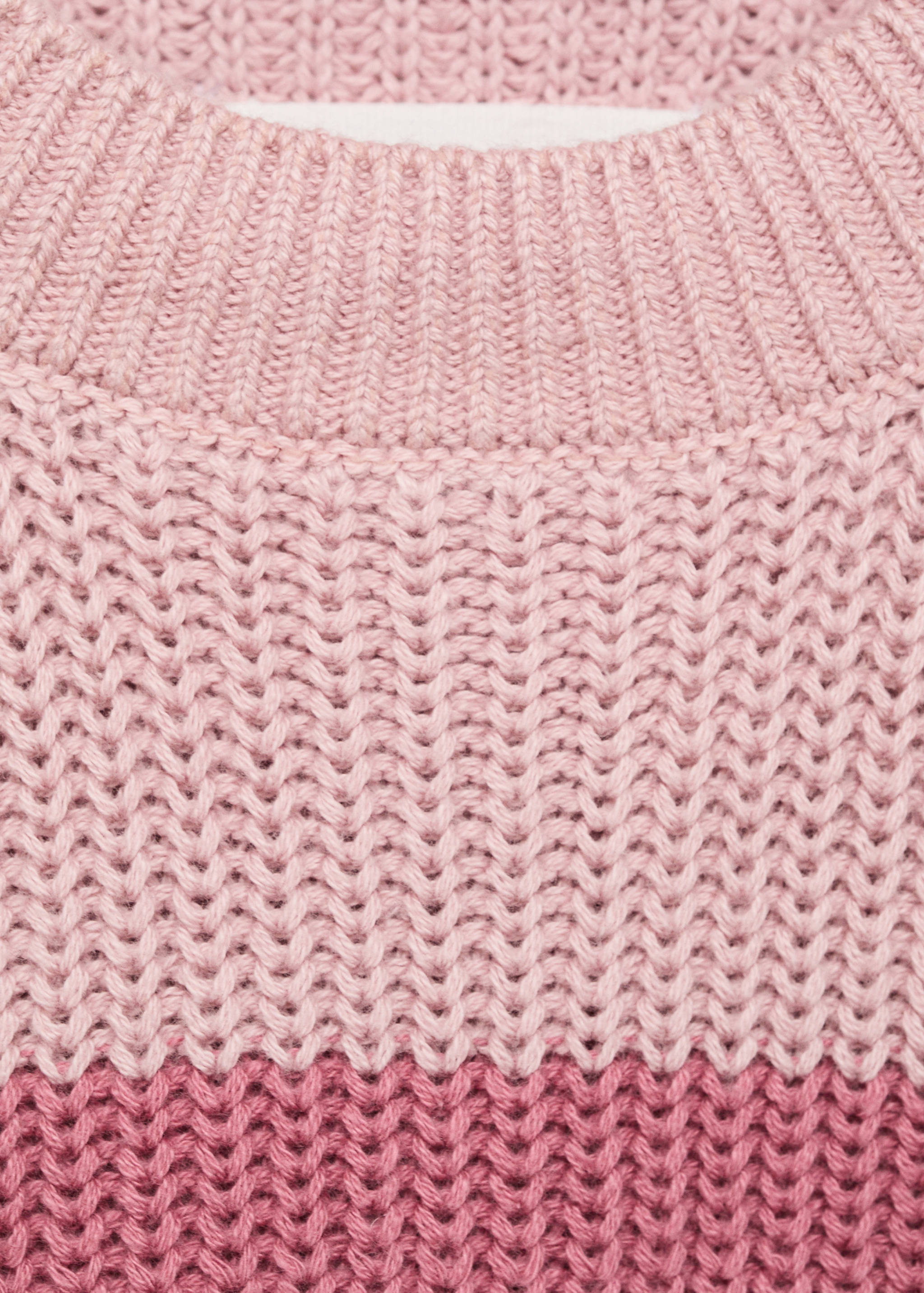 Striped knitted gilet - Details of the article 8