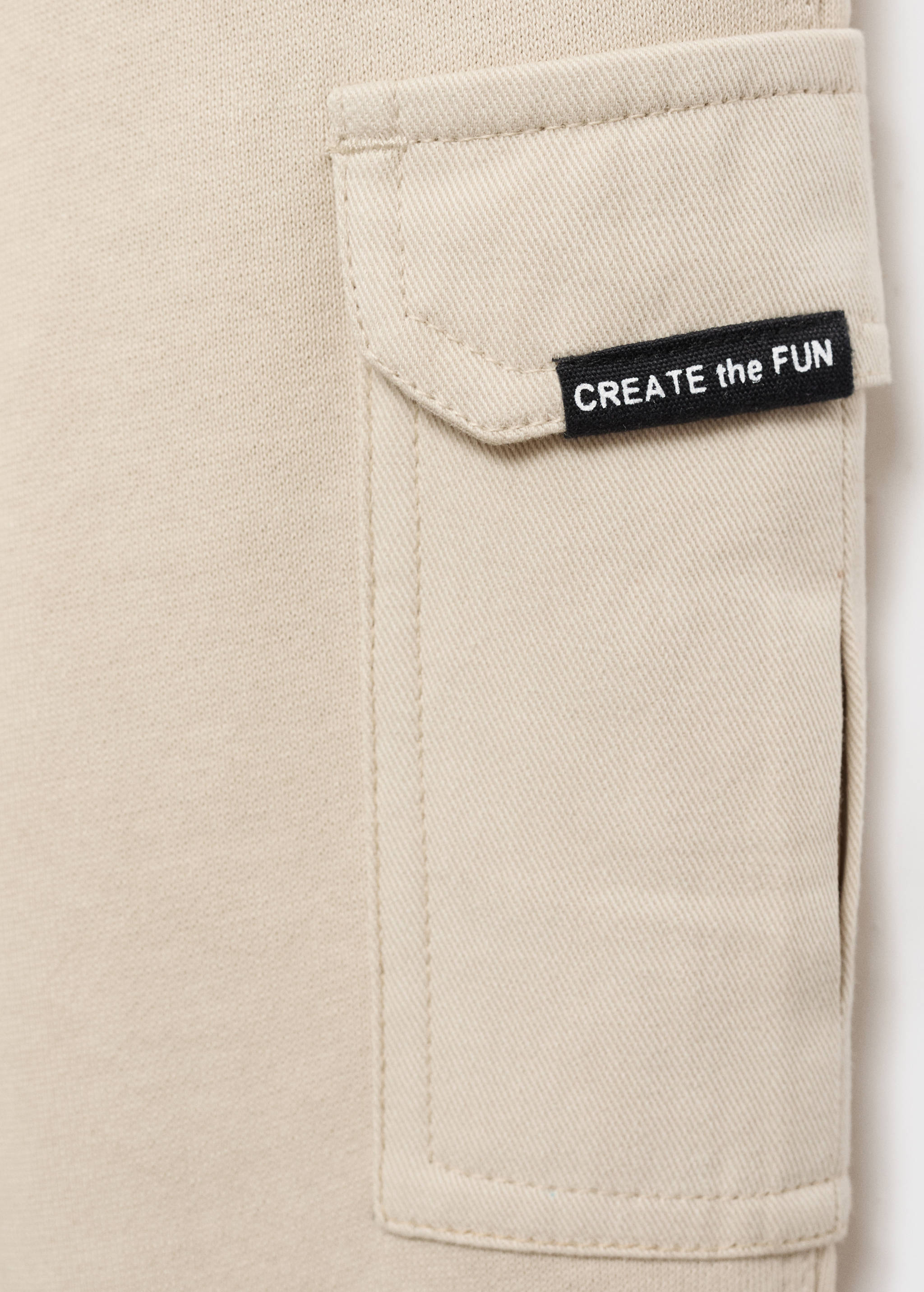 Cargo joggers with drawstring - Details of the article 0