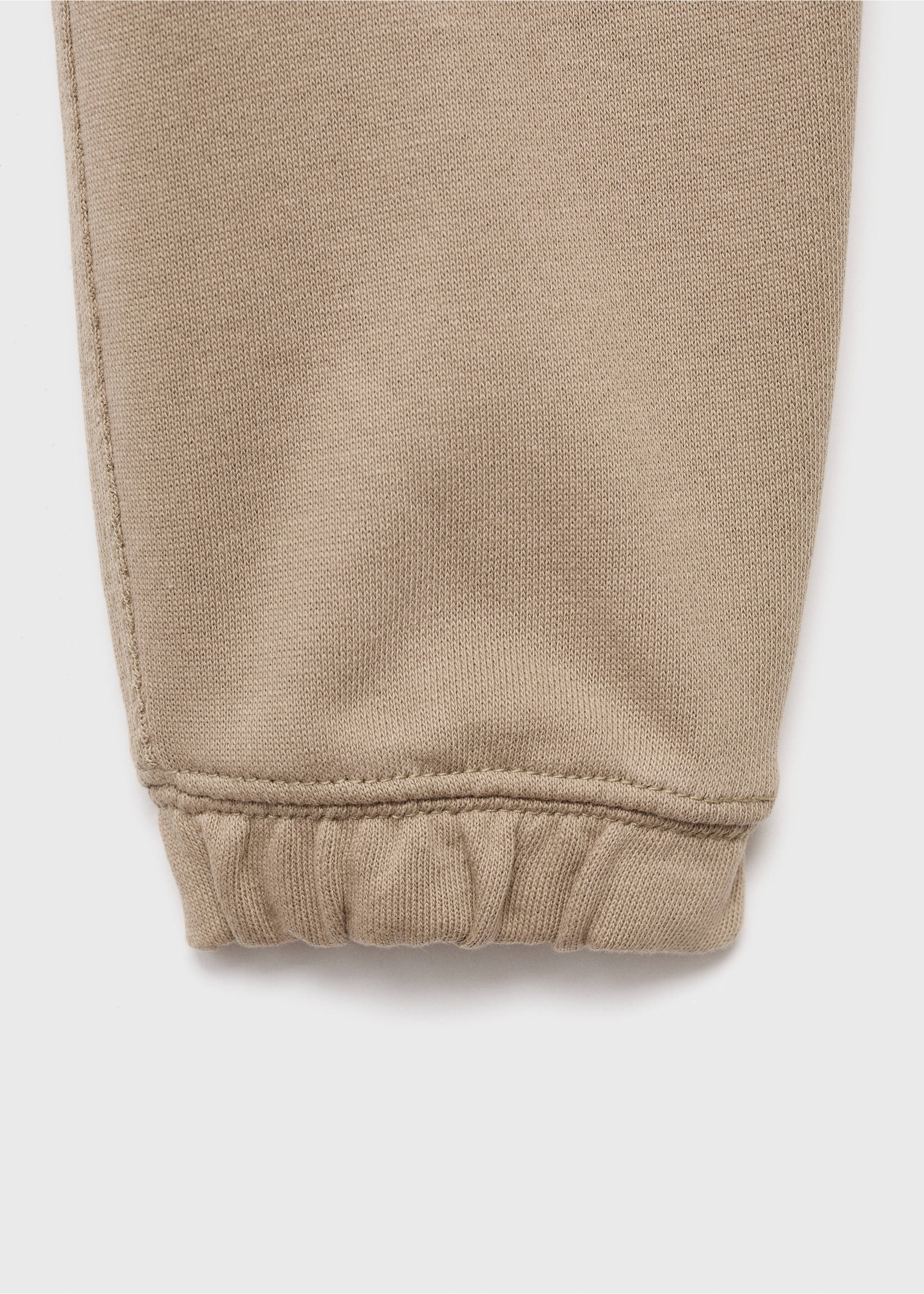 Cargo joggers with drawstring - Details of the article 0, Medium Brown. Ref: 17043287-00.