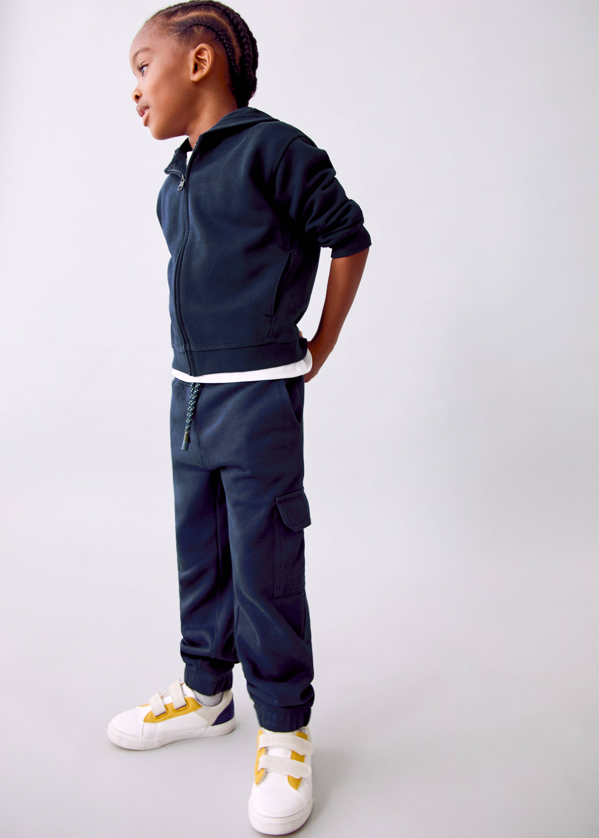 Cargo joggers with drawstring - General plane