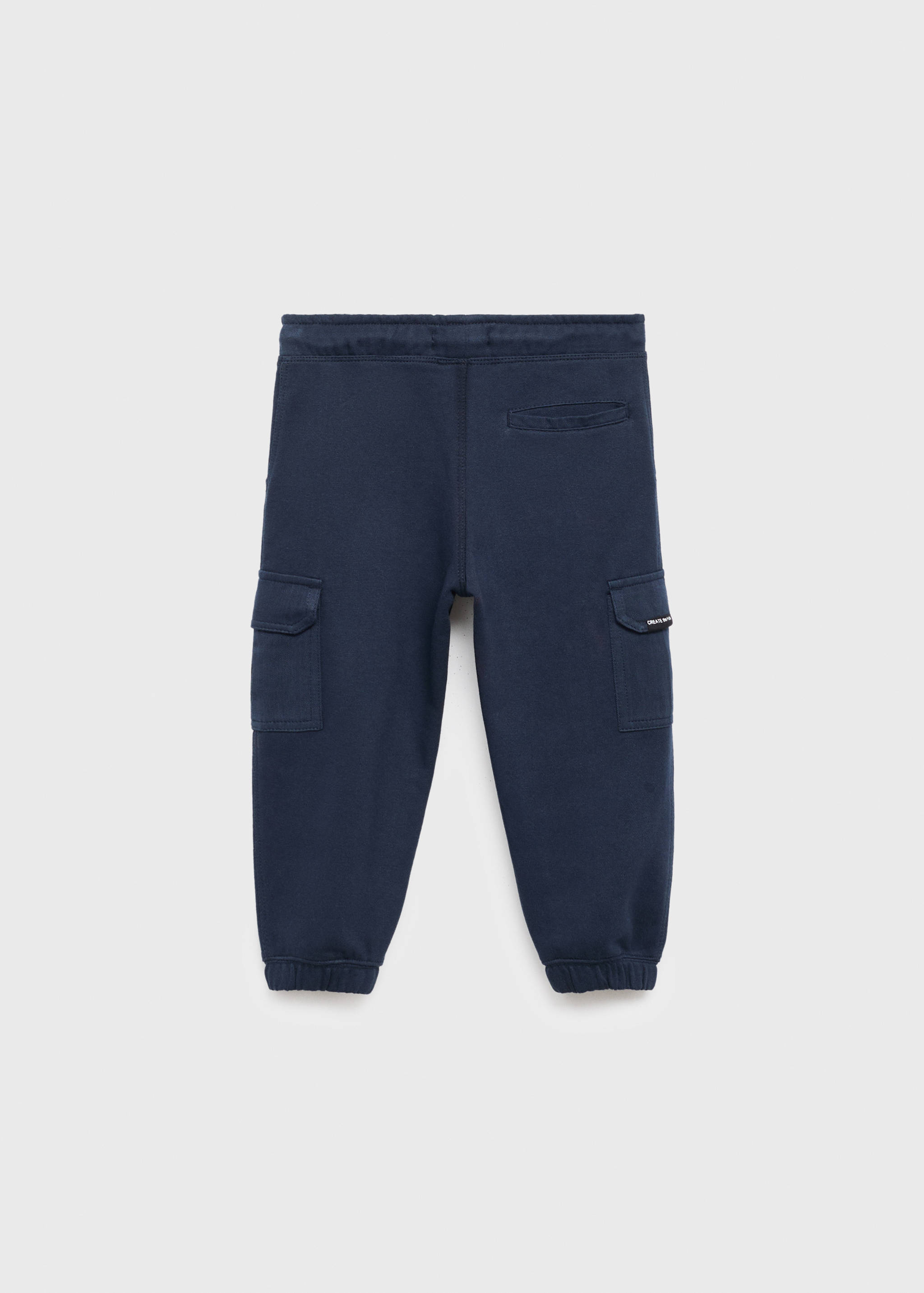 Cargo joggers with drawstring - Reverse of the article