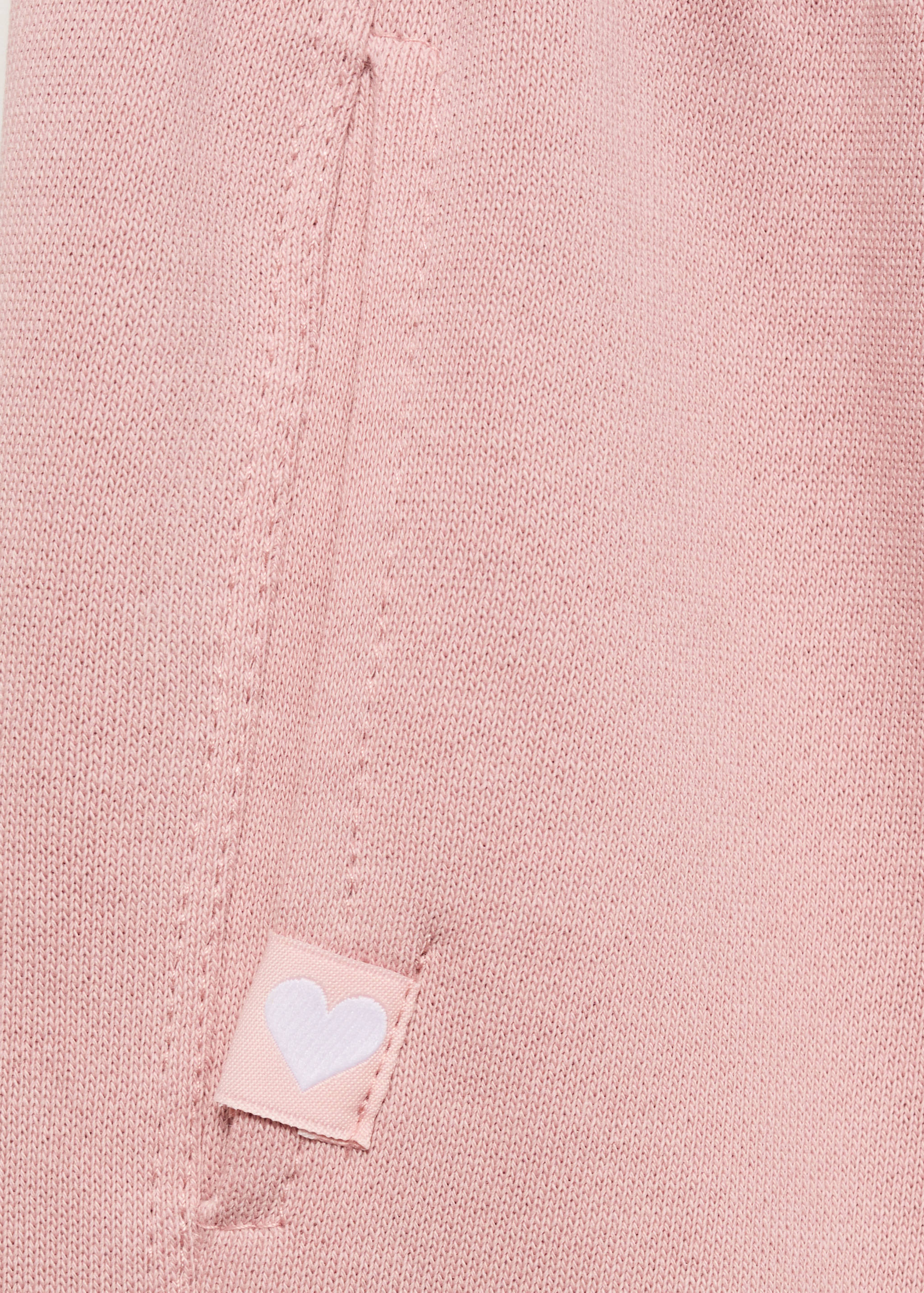 Cotton joggers with elastic waist - Details of the article 8