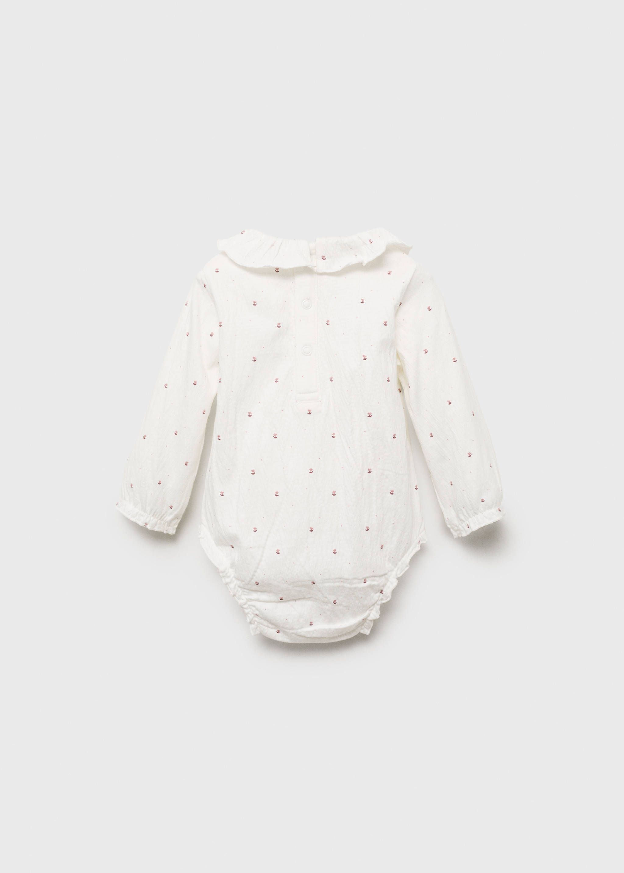 Floral printed body - Reverse of the article
