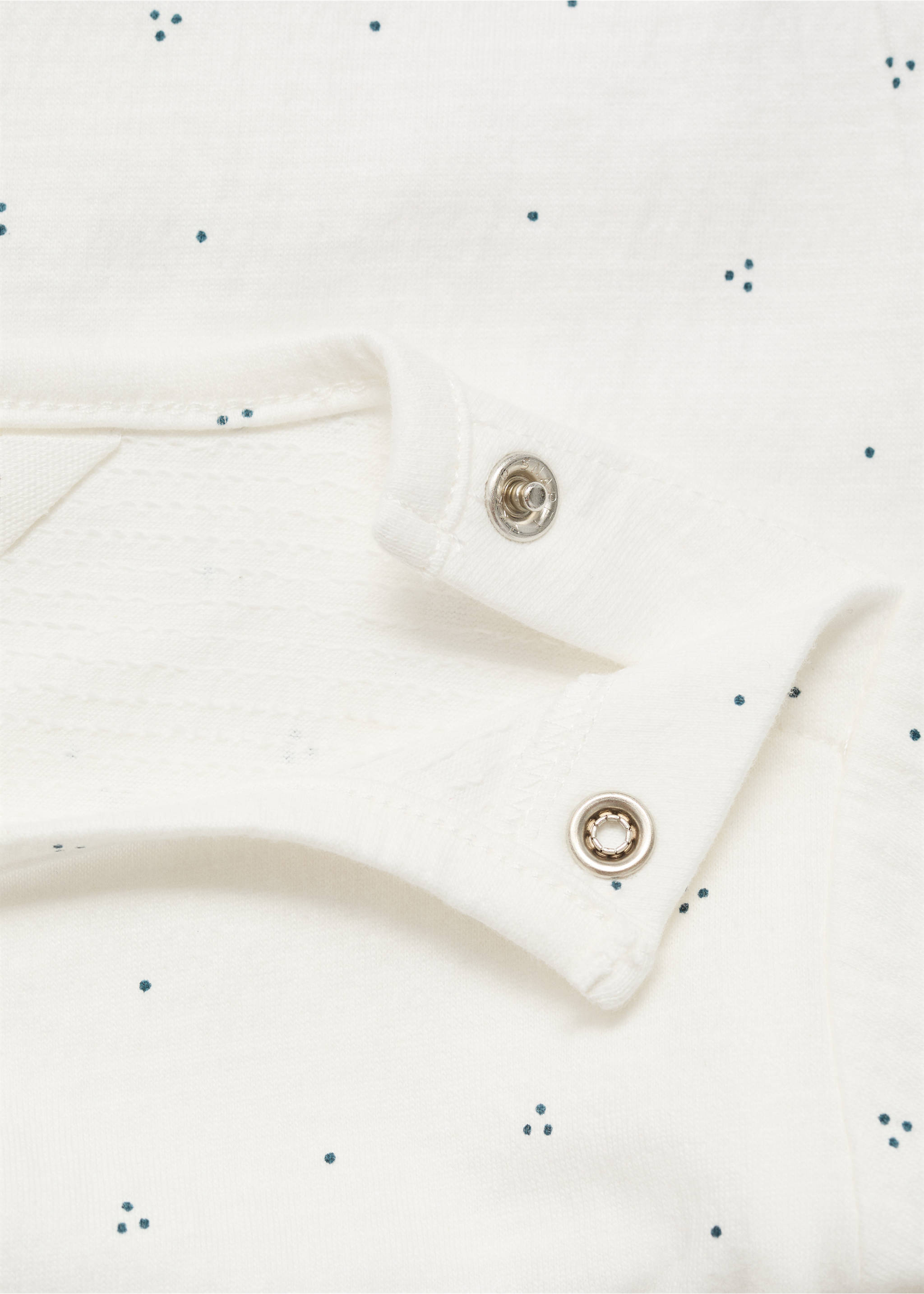 Printed cotton body - Details of the article 8, Off White. Ref: 17043292-00.