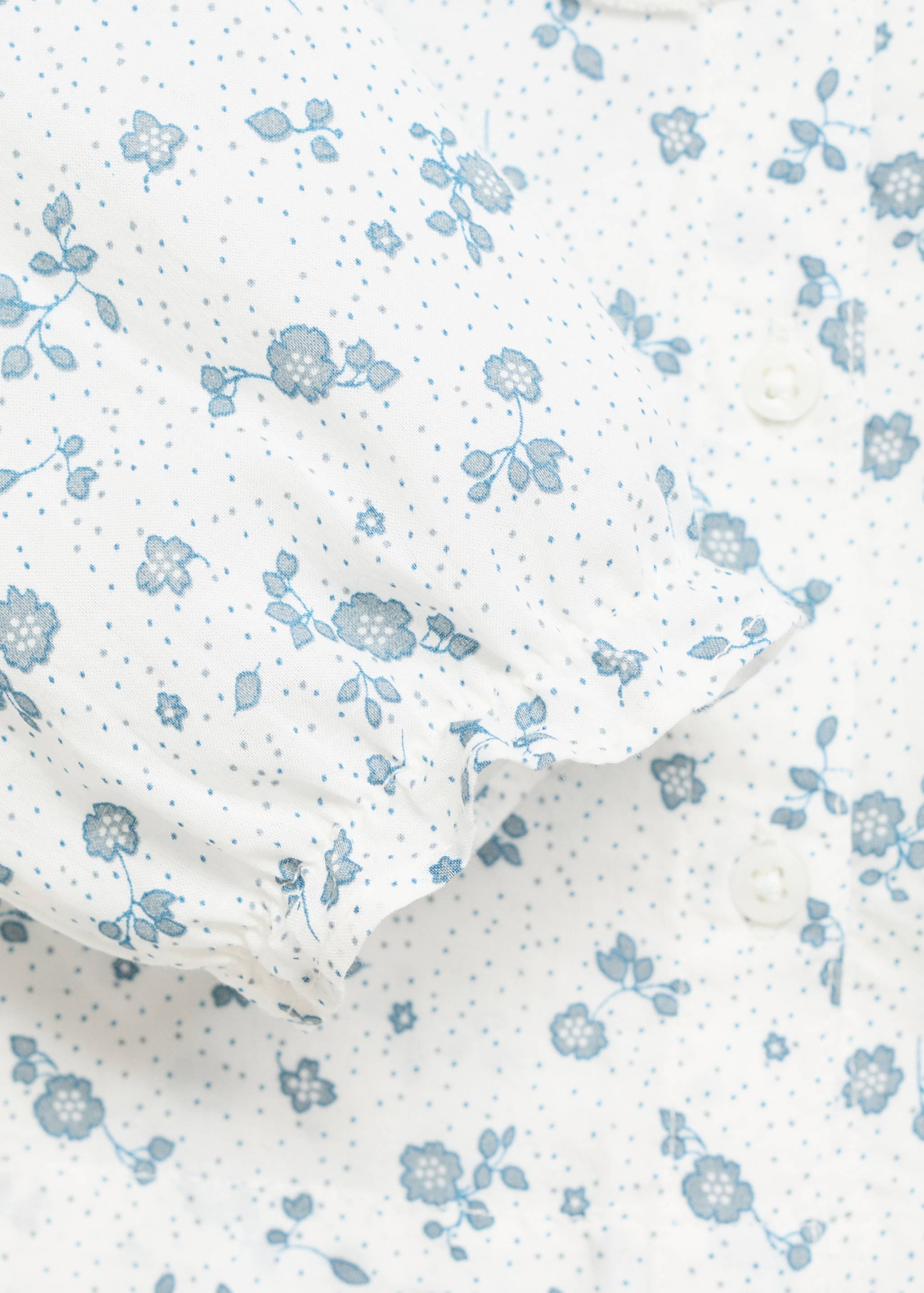 Geborduurde blouse met peterpanboord - Detail van het artikel 0