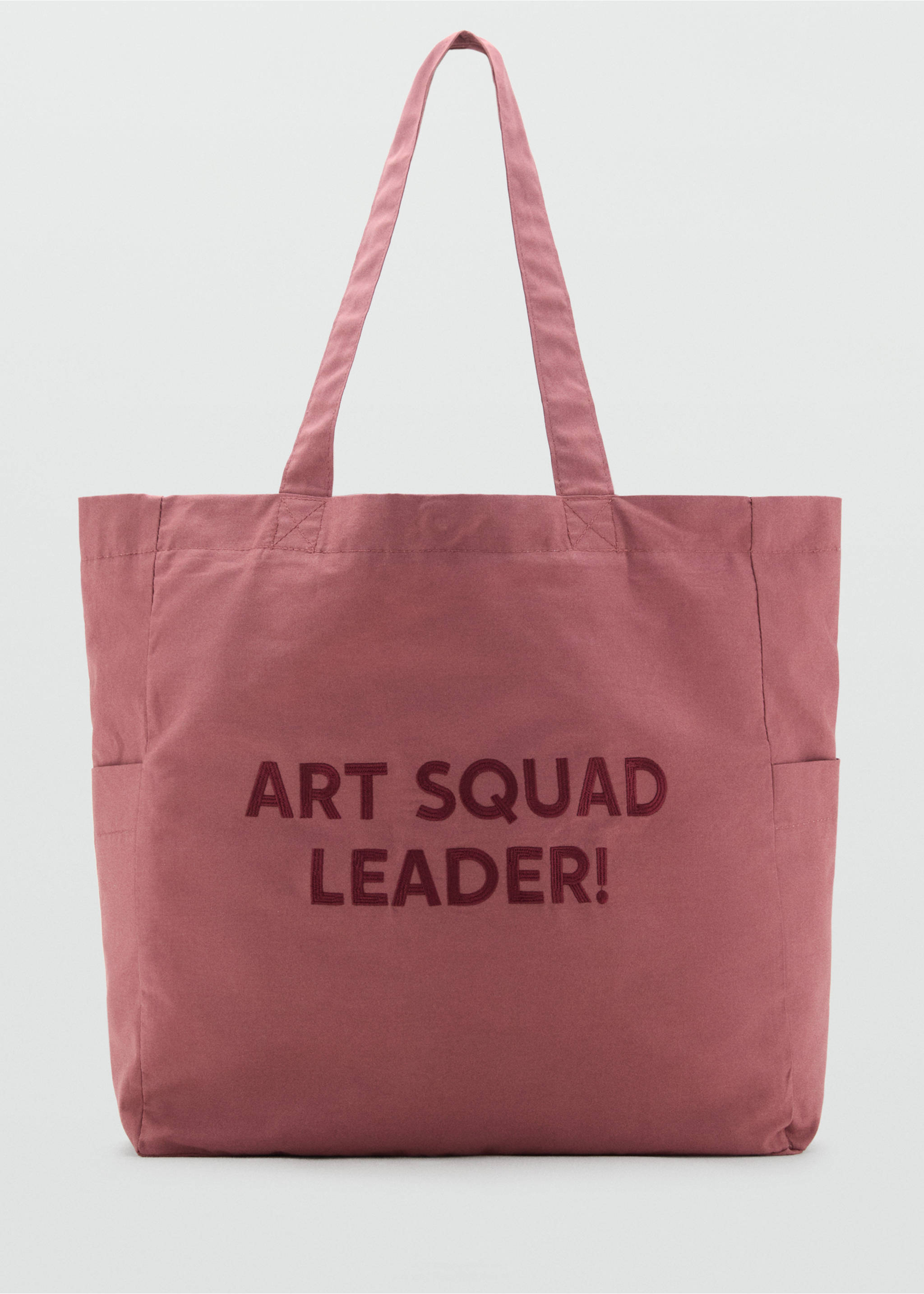 Bossa tote brodat - Article sense model, Rosa. Ref: 17043299-00.