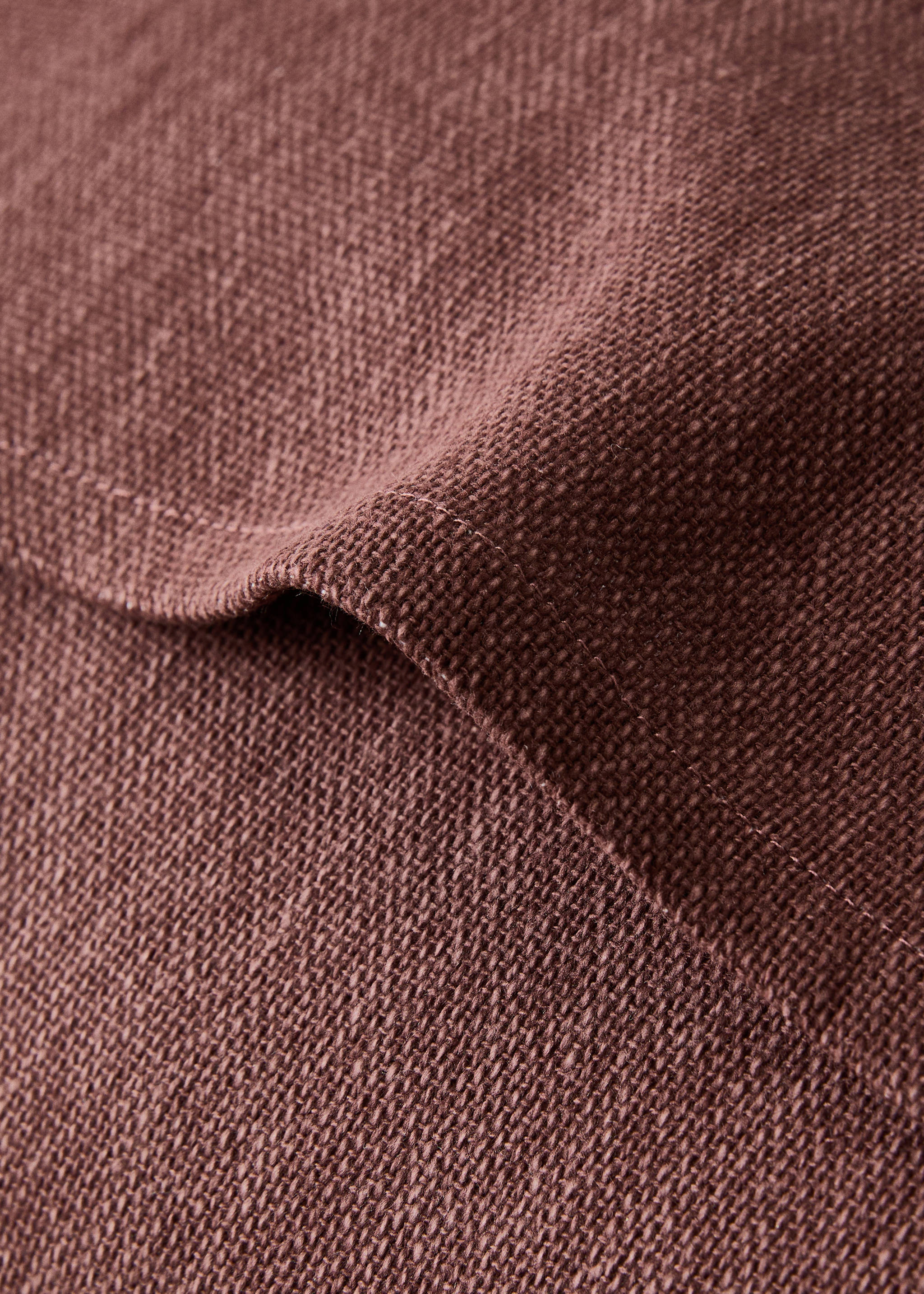 Paspelierter Kissenbezug 45 x 45 cm - Detail des Artikels 3