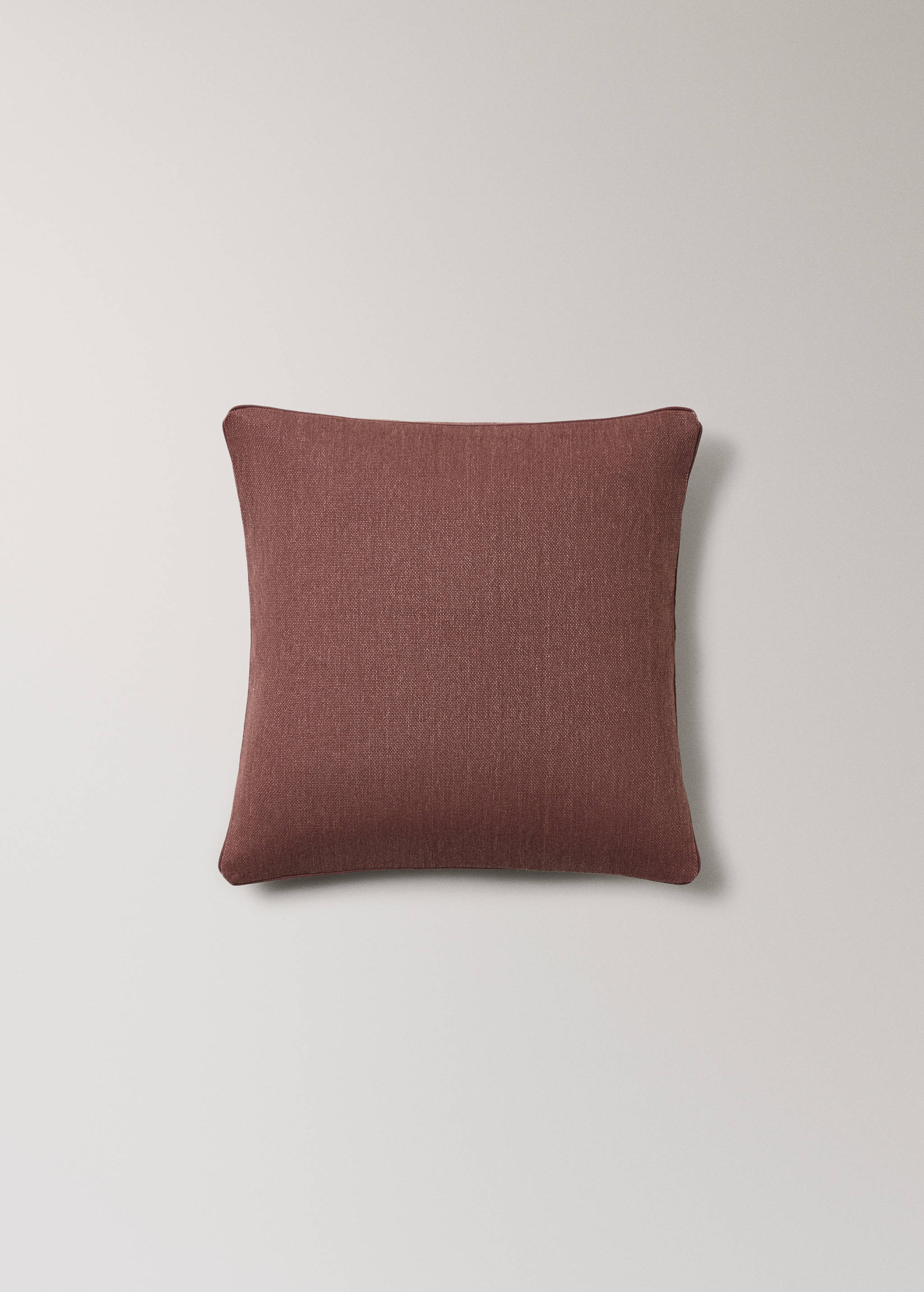 Paspelierter Kissenbezug 45 x 45 cm - Artikel ohne Model