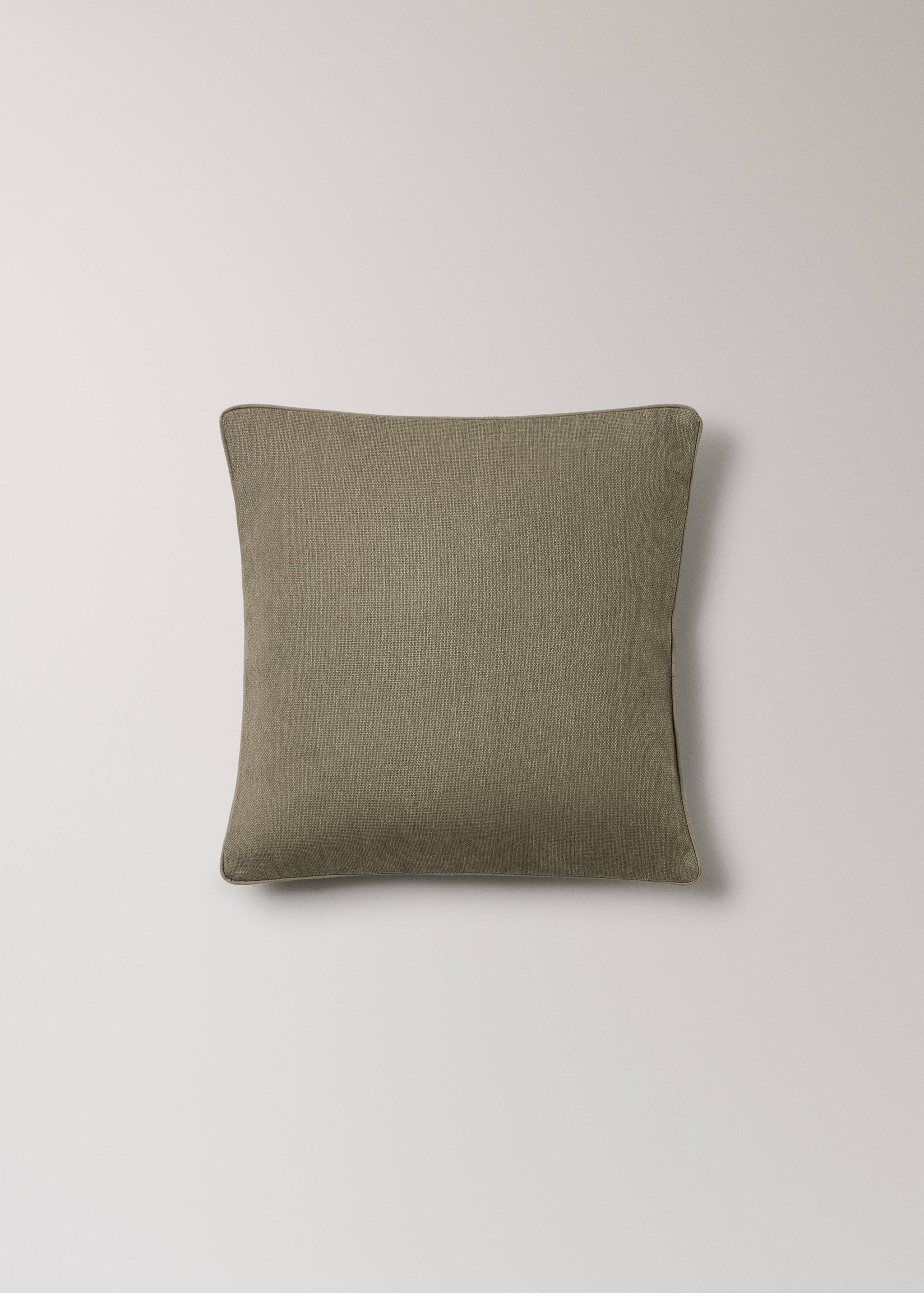 Paspelierter Kissenbezug 45 x 45 cm - Artikel ohne Model