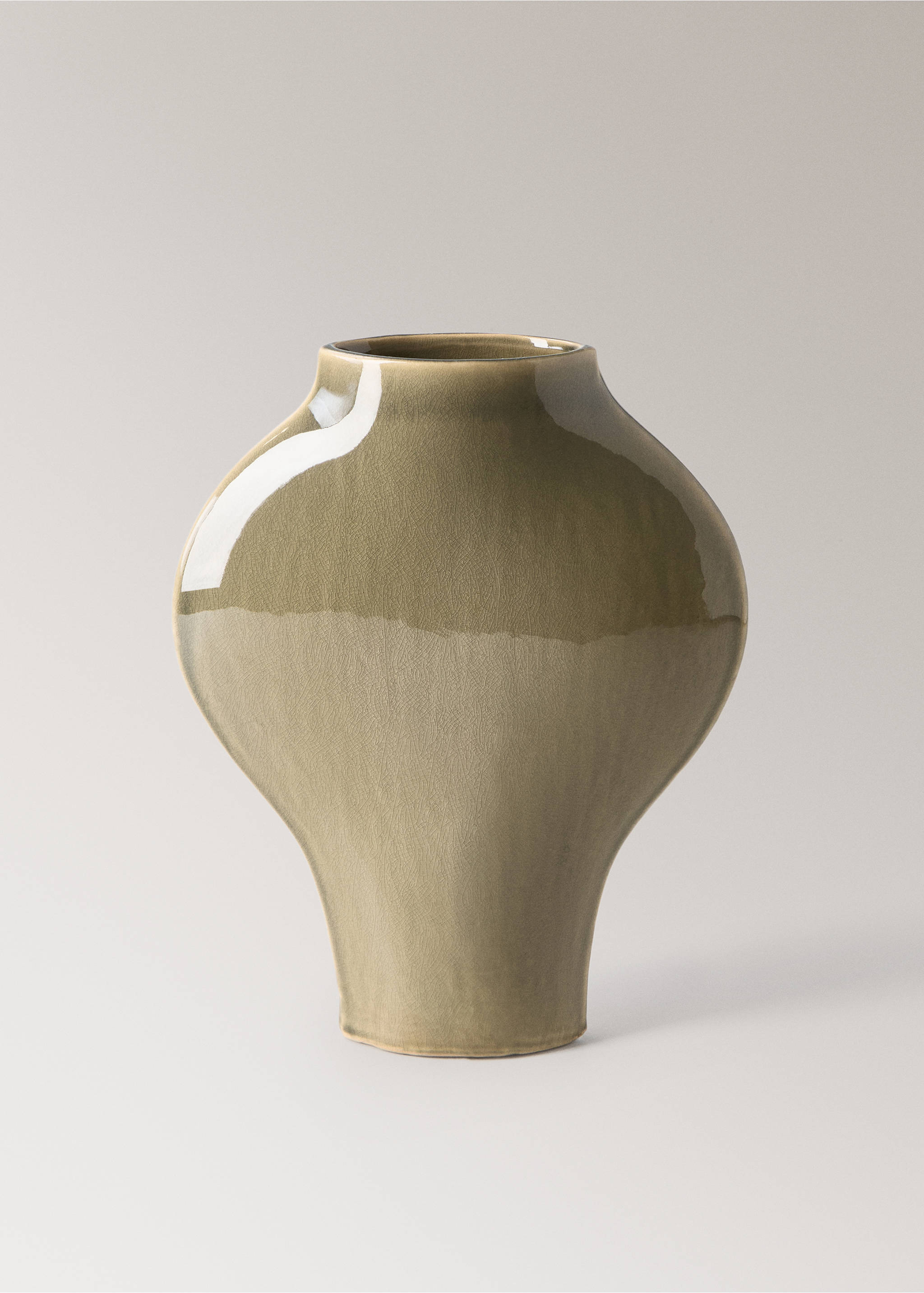 Grand vase en grès - Article sans modèle, Gris. Ref: 17043334-00.