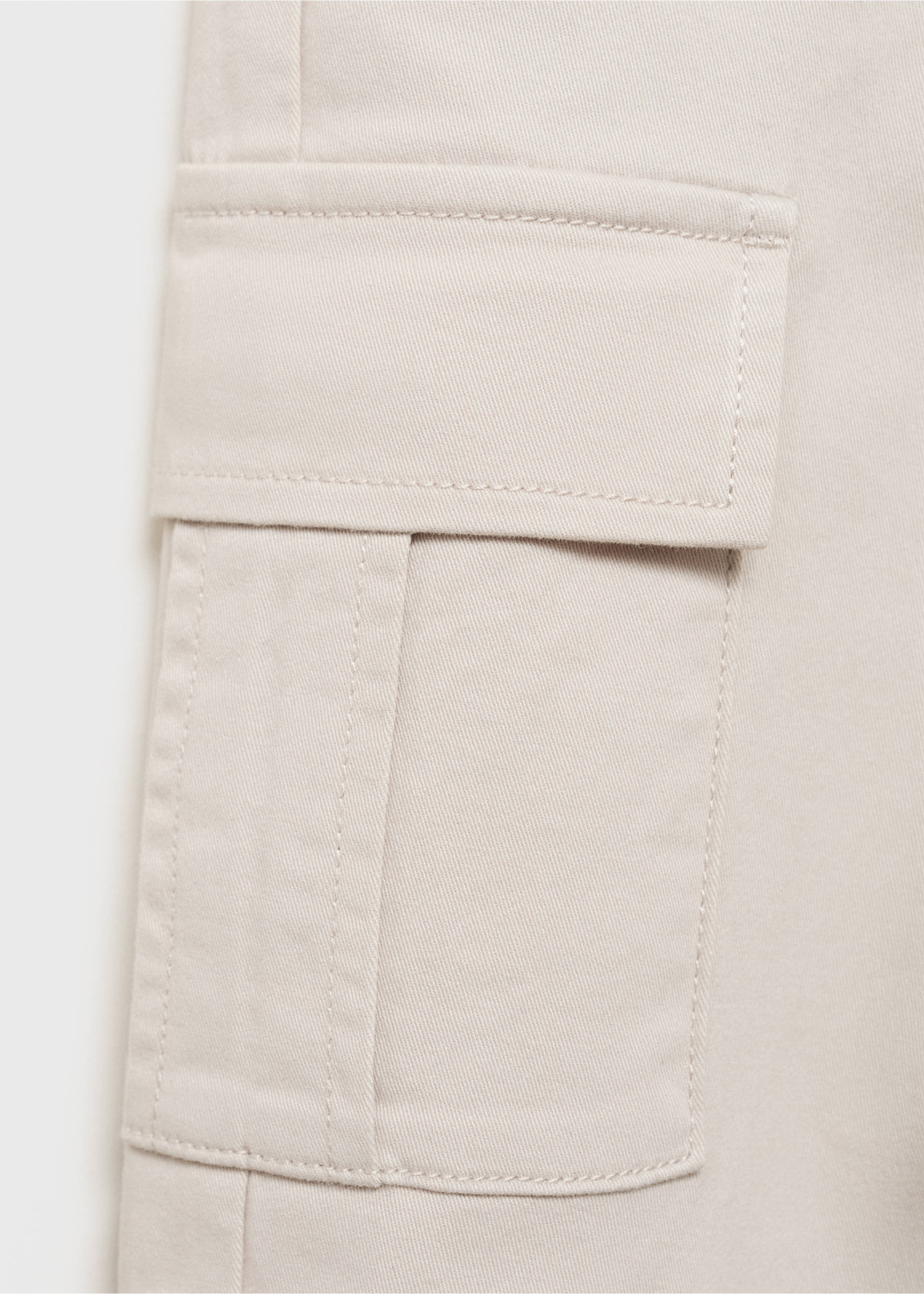 Pantalons cargo cotó - Detall de l'article 8, Gris gel. Ref: 17043792-00.