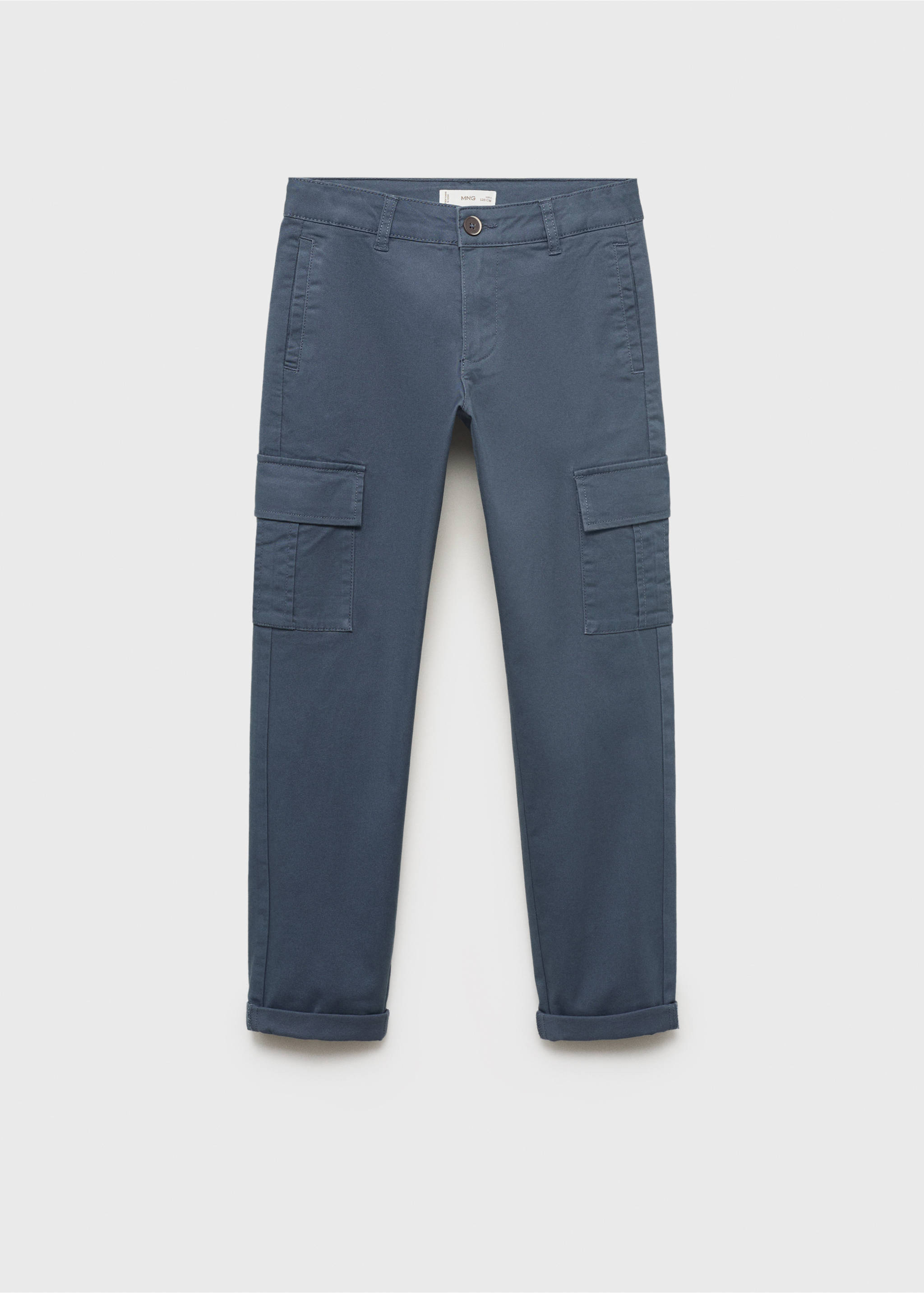 Cargohose aus Baumwolle - Artikel ohne Model, Blau. Ref: 17043792-00.