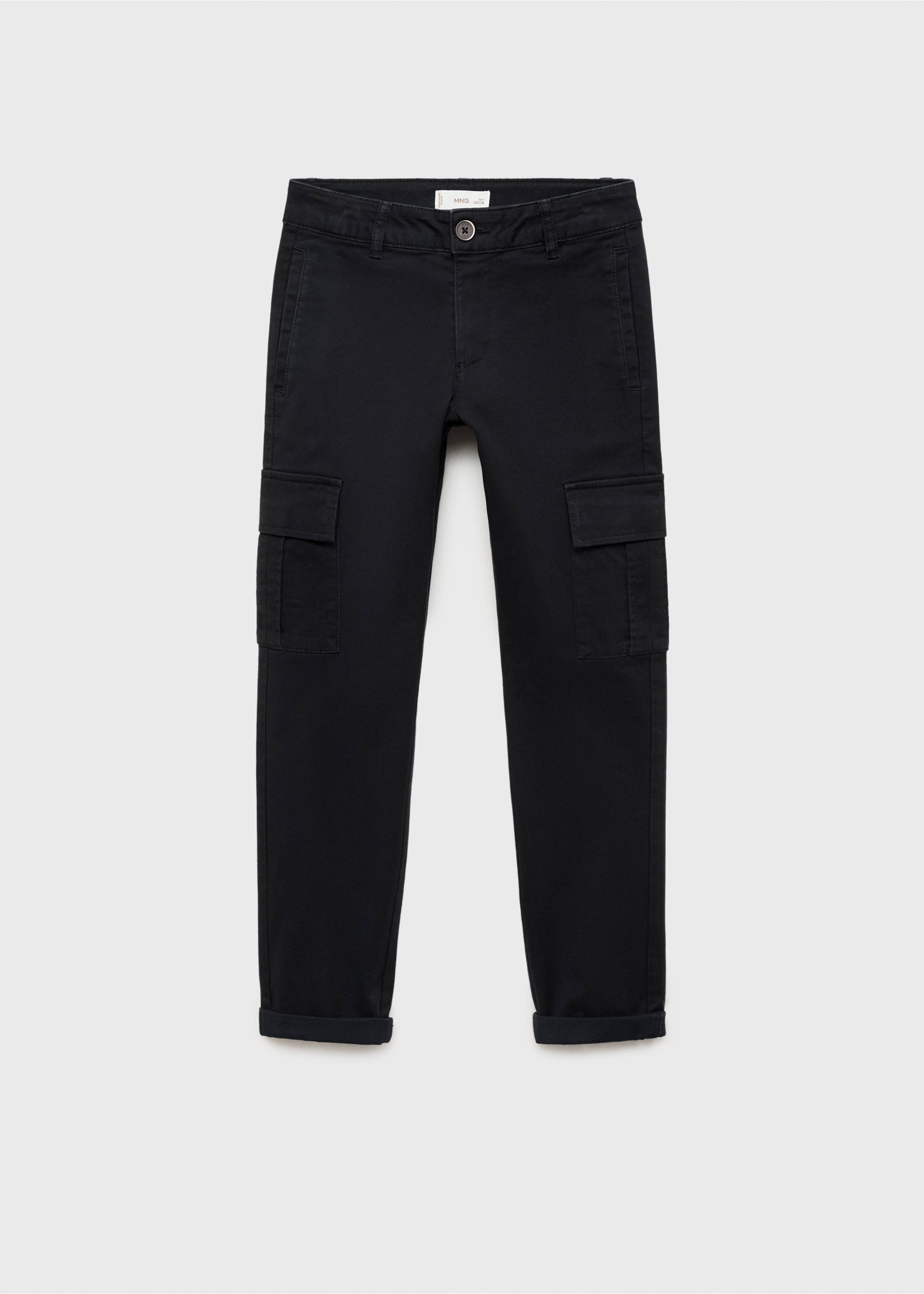 Cargohose aus Baumwolle - Artikel ohne Model, Schwarz. Ref: 17043792-00.