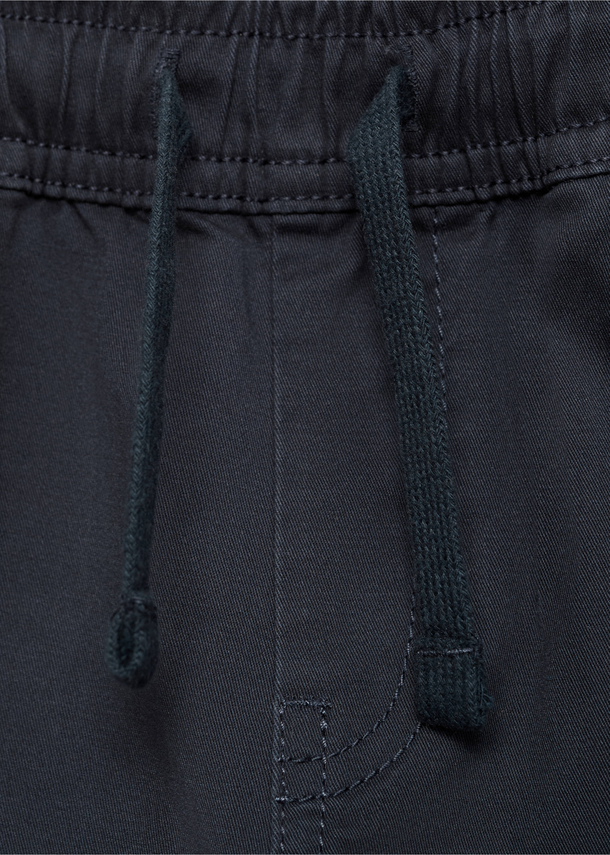 Cargohose aus Baumwolle - Detail des Artikels 8, Marineblau. Ref: 17043793-00.