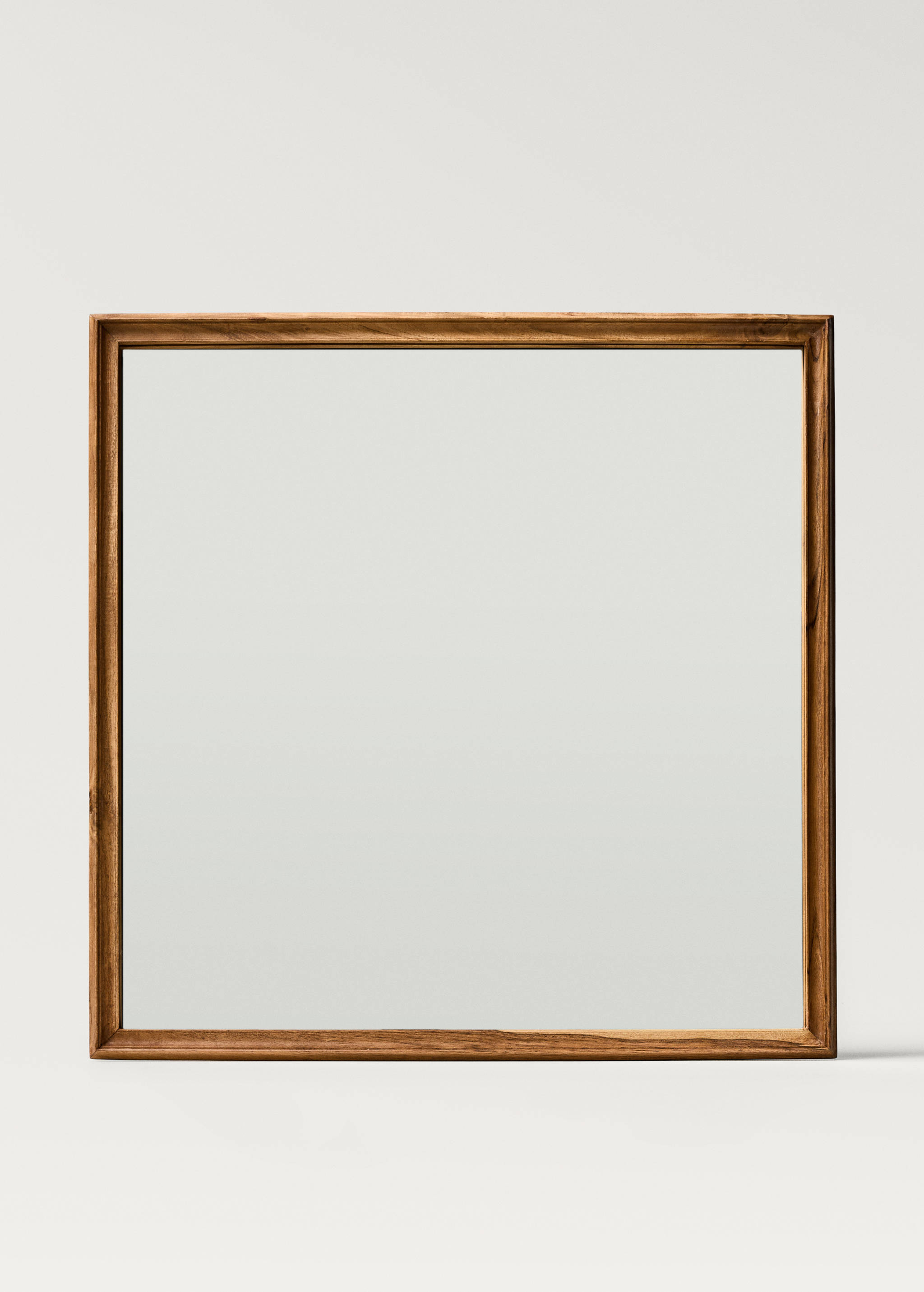 Mirall paret fusta quadrat - Article sense model