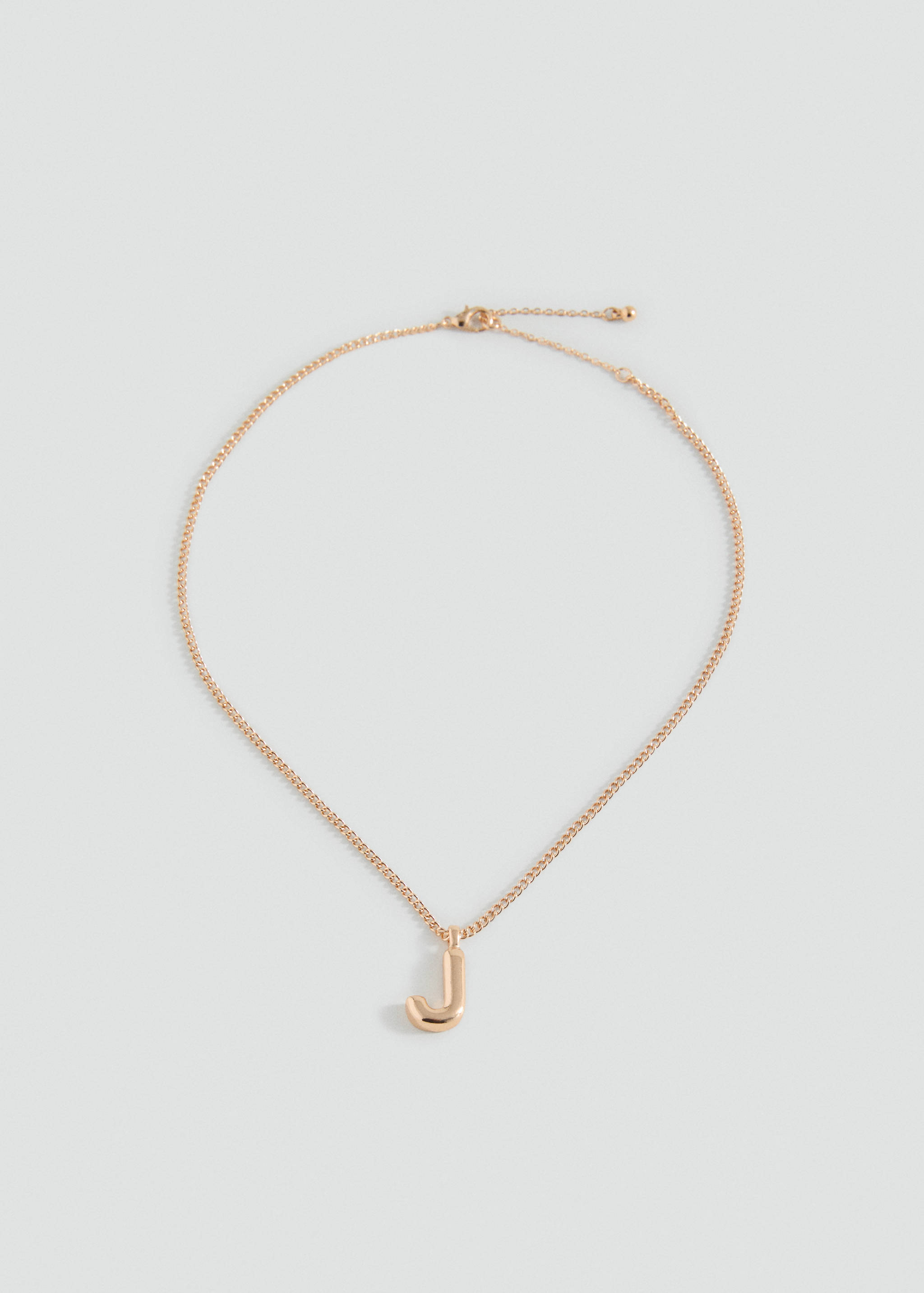 Collier pendentif lettre - Article sans modèle