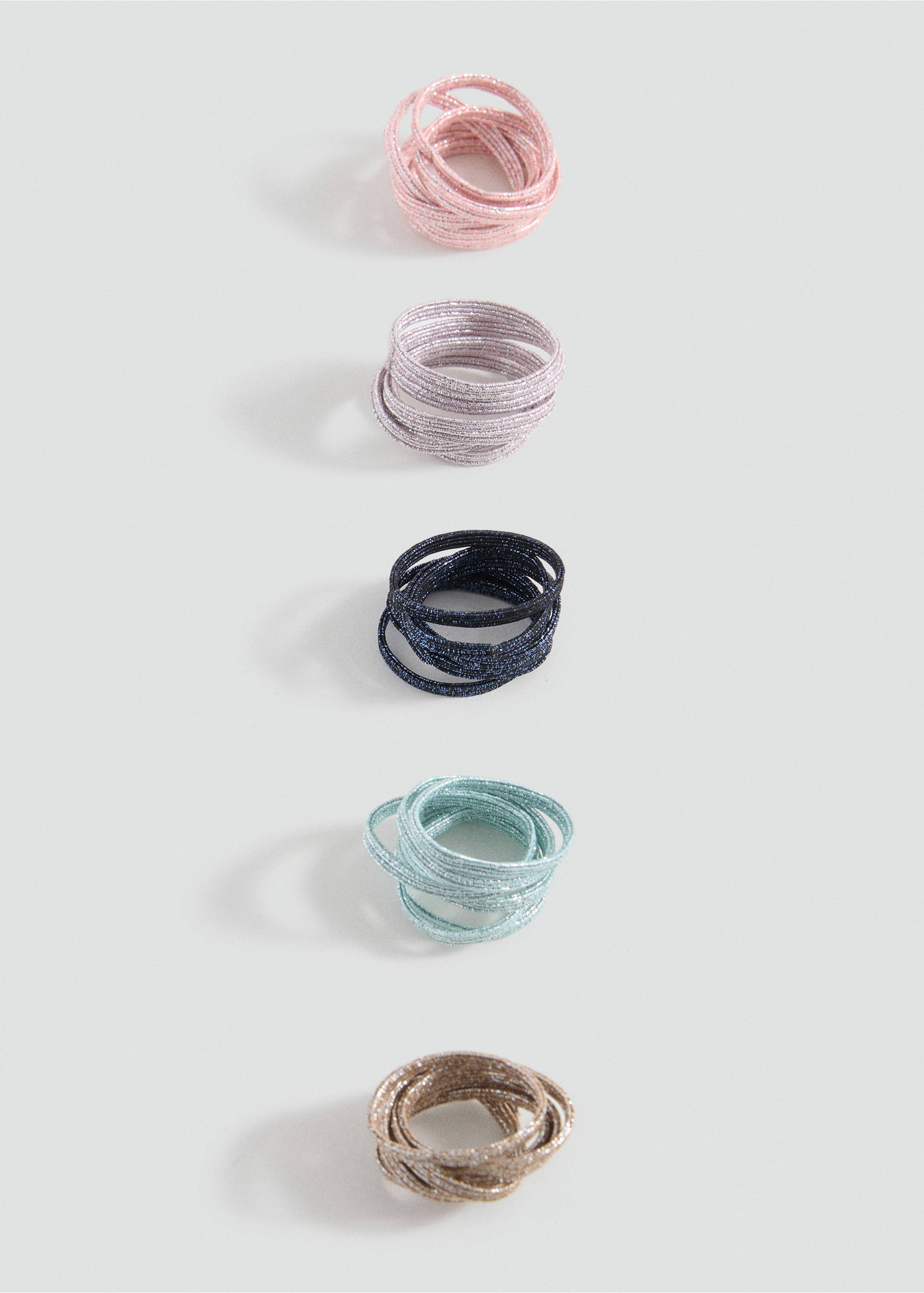 Multicolor scrunchies pack - Article without model, Pink. Ref: 17043810-00.