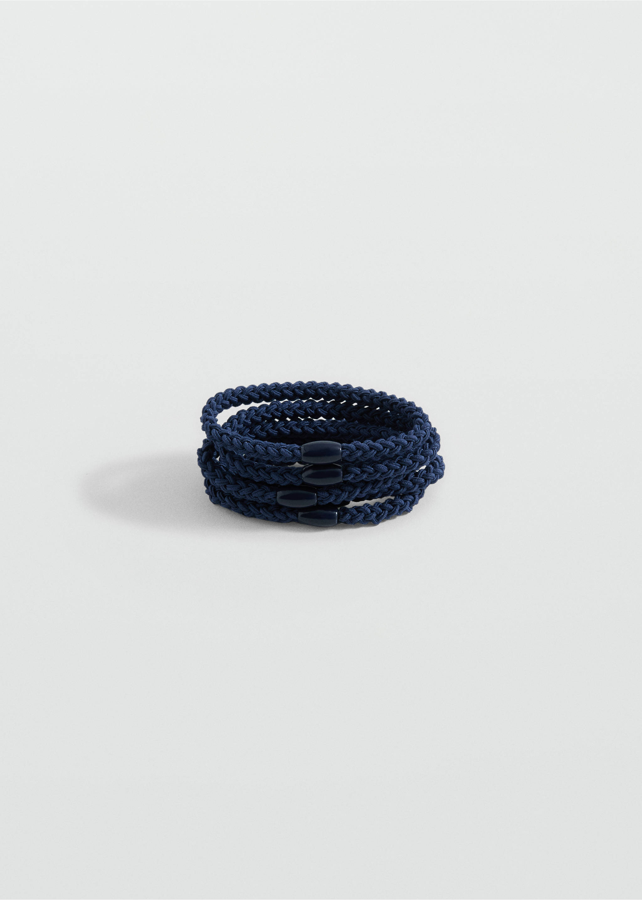 Pack 6 hair ties - Article without model, Navy. Ref: 17043823-00.