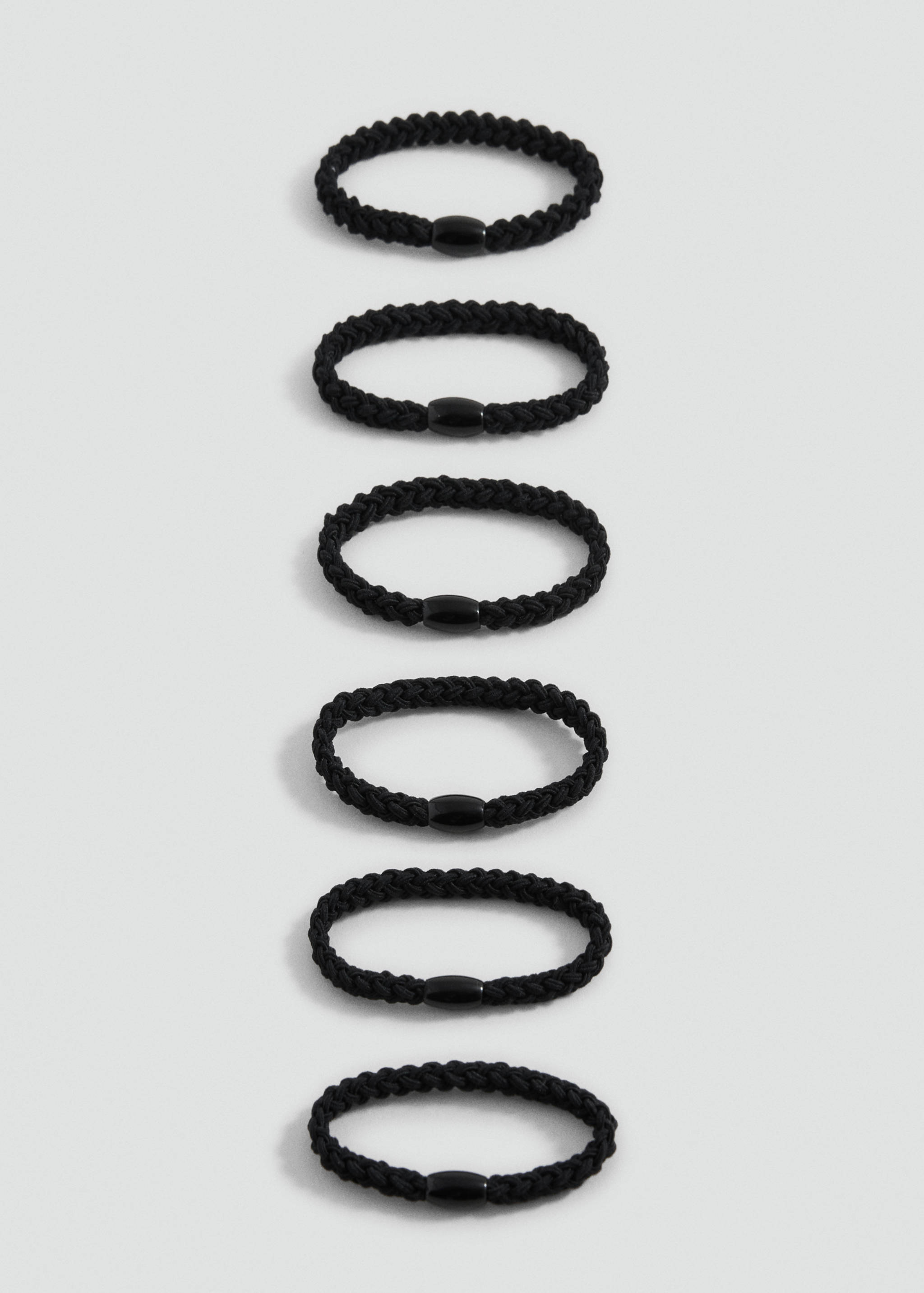 Pack 6 hair ties - Medium plane