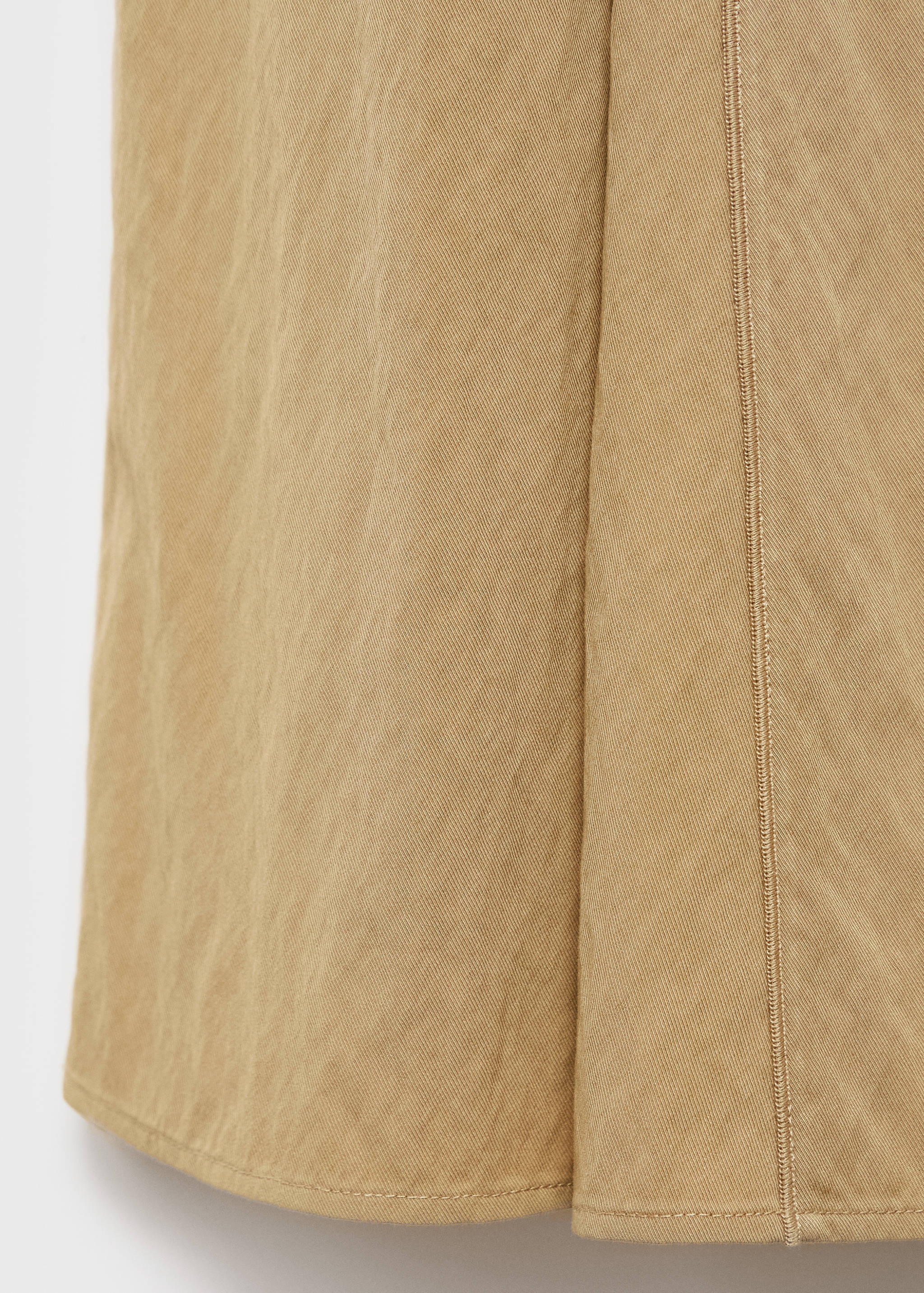 Robe col V avec coutures - Détail de l'article 0