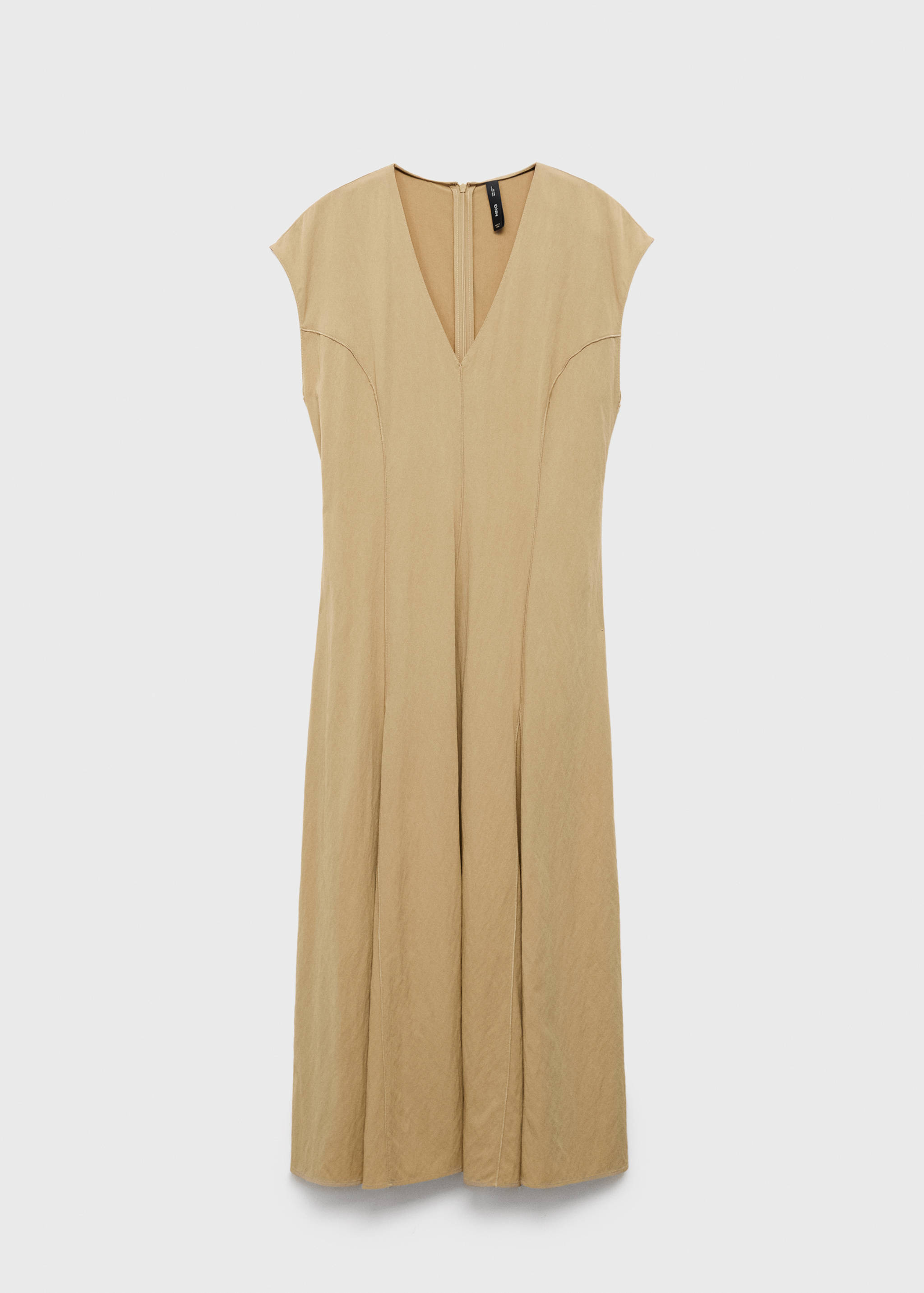 Robe col V avec coutures - Article sans modèle