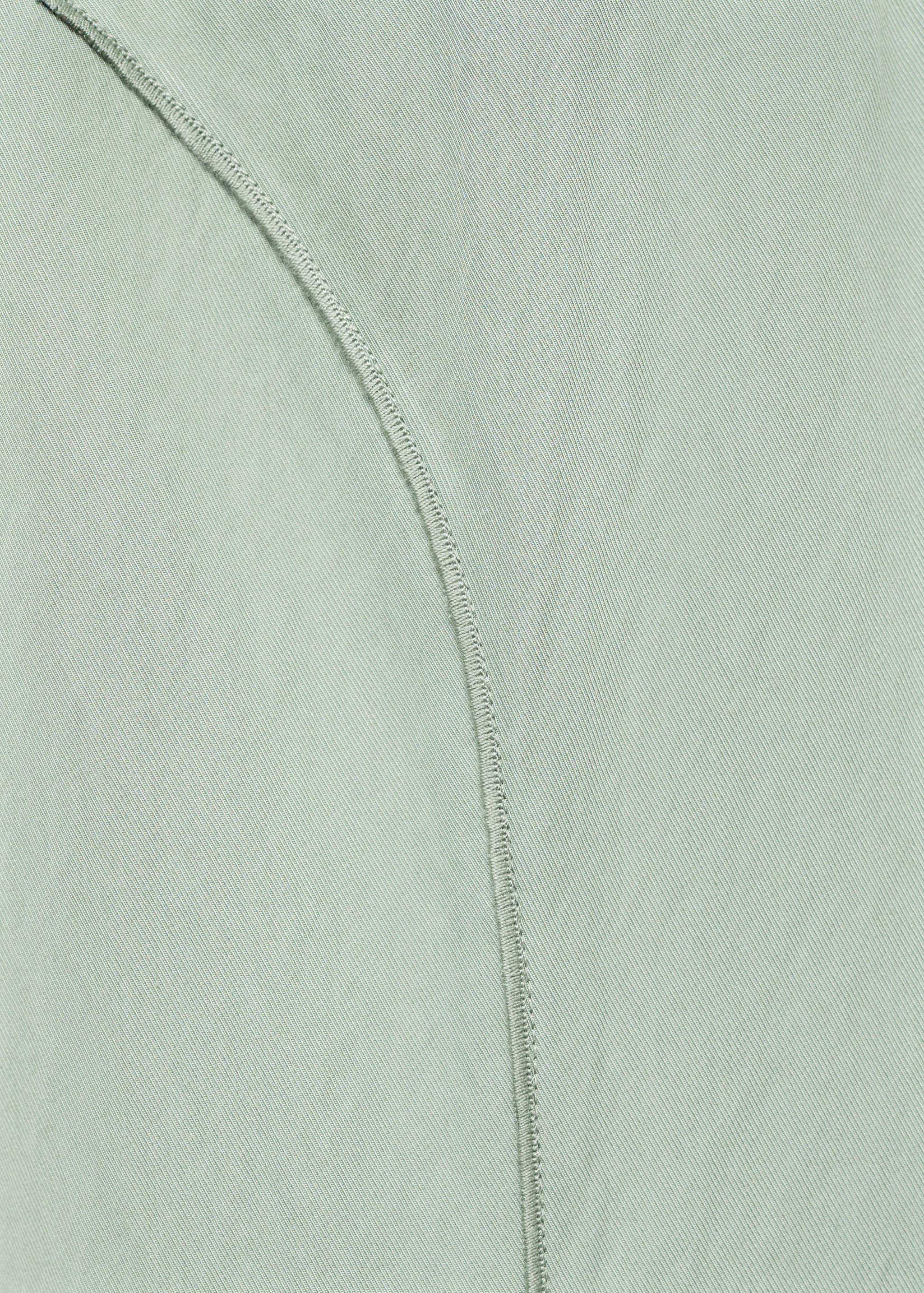 Robe col V avec coutures - Détail de l'article 8