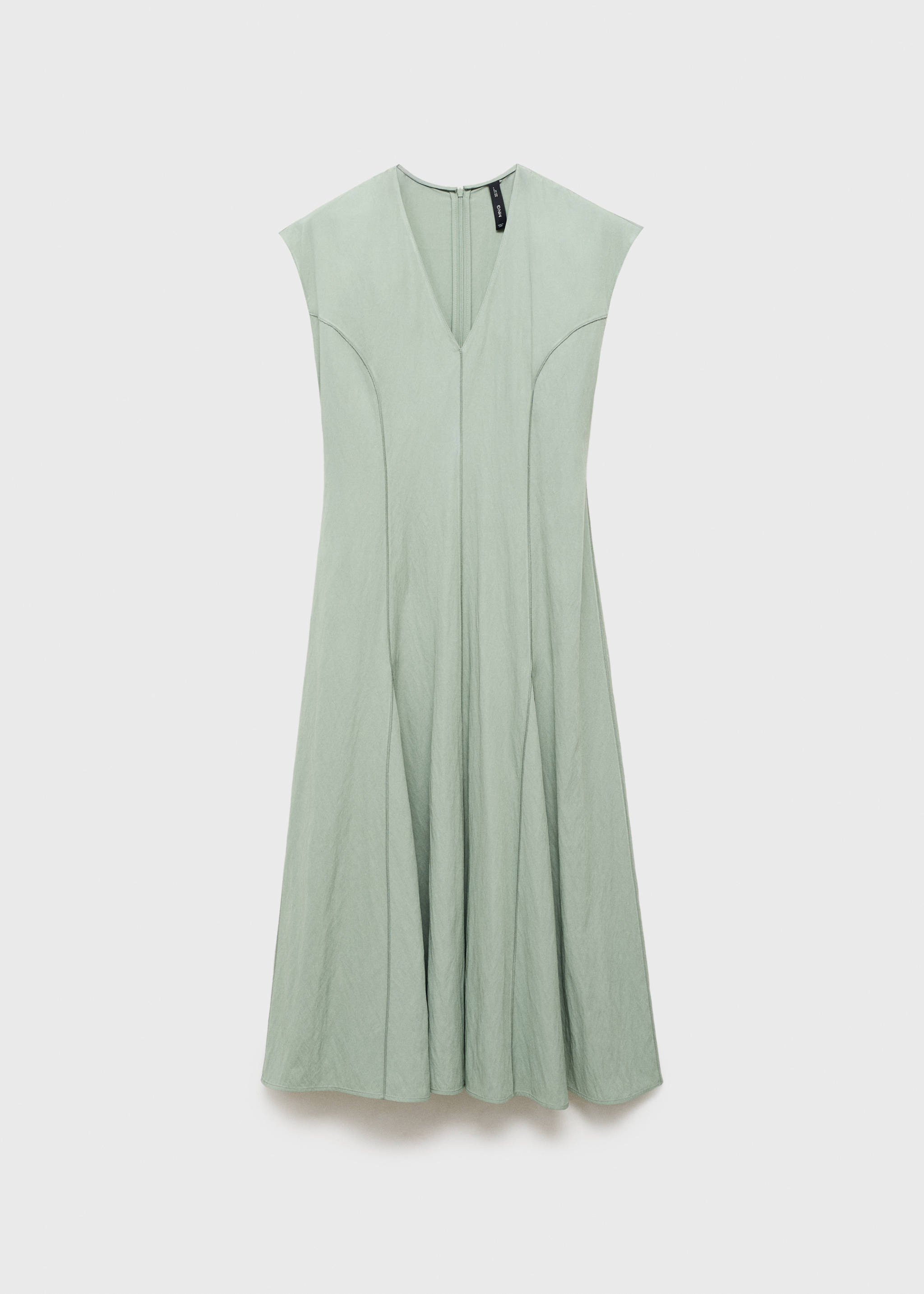Robe col V avec coutures - Article sans modèle