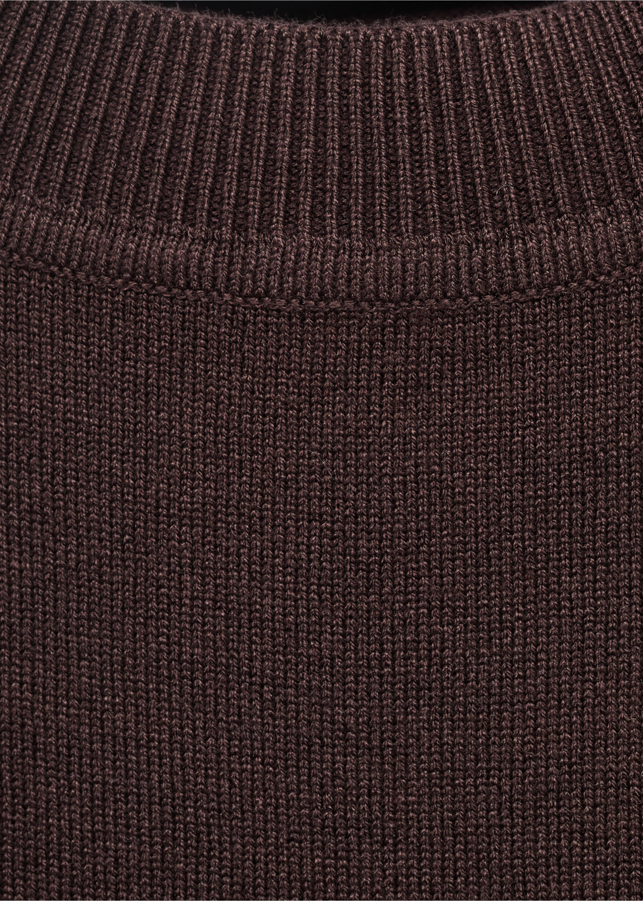 Top maille fine - Détail de l'article 8, Chocolat. Ref: 17044086-00.