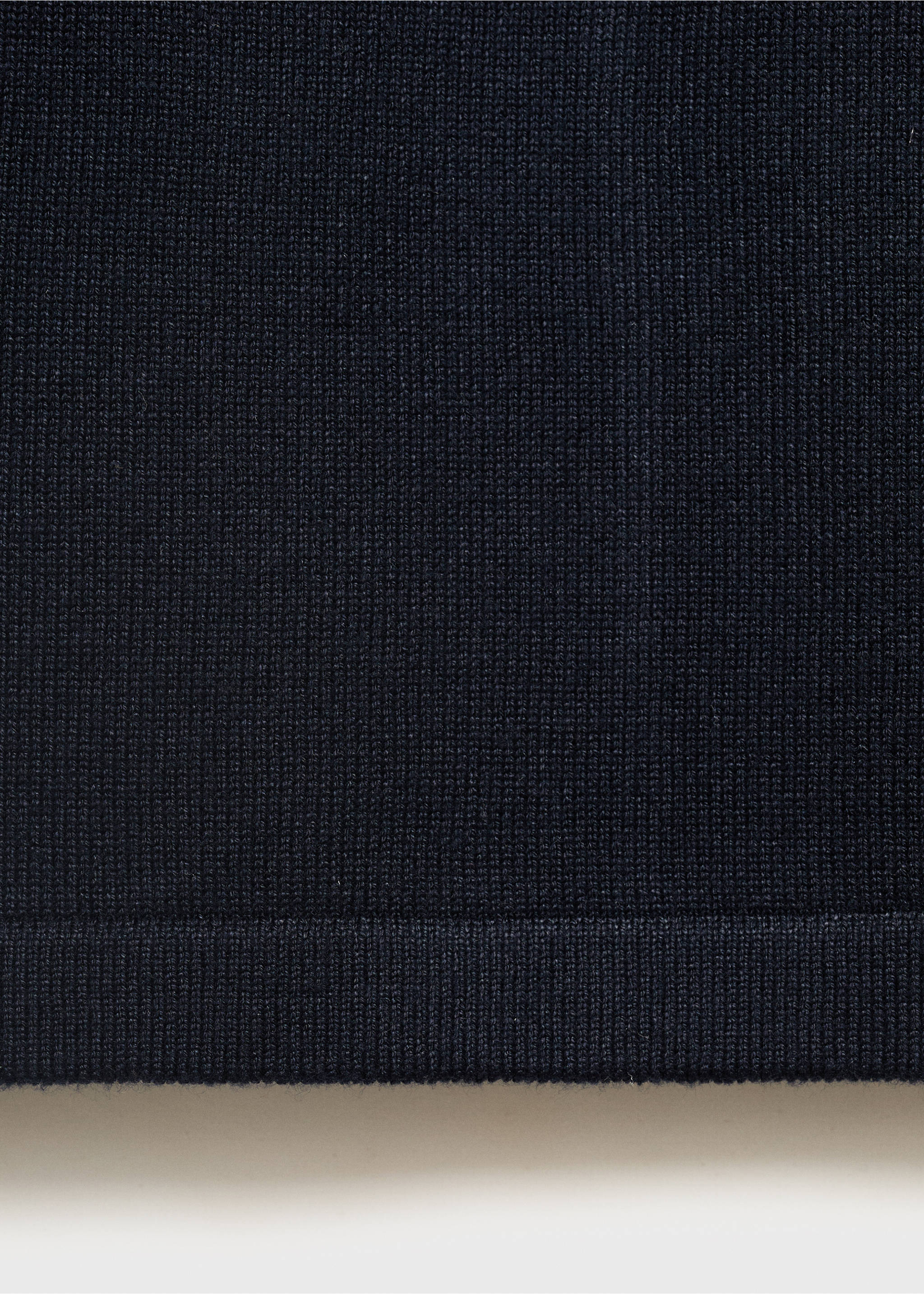 Fine-knit top - Details of the article 0, Navy. Ref: 17044086-00.