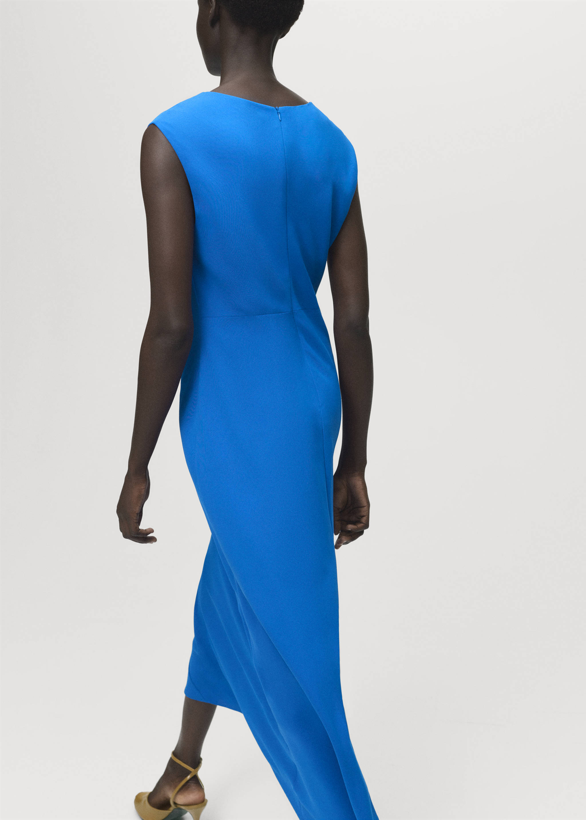 Ruched midi dress - Reverse of the article