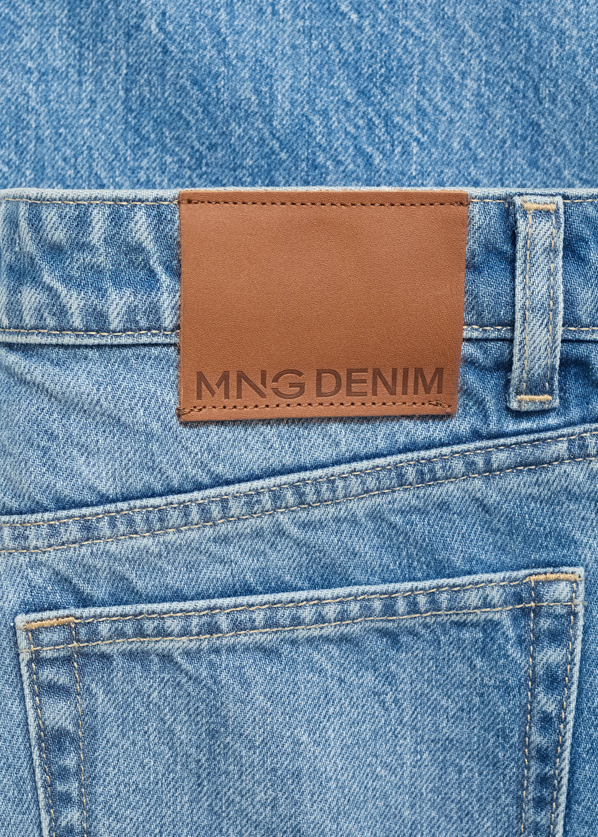 Jeans rectos tiro alto - Detalle del artículo 0