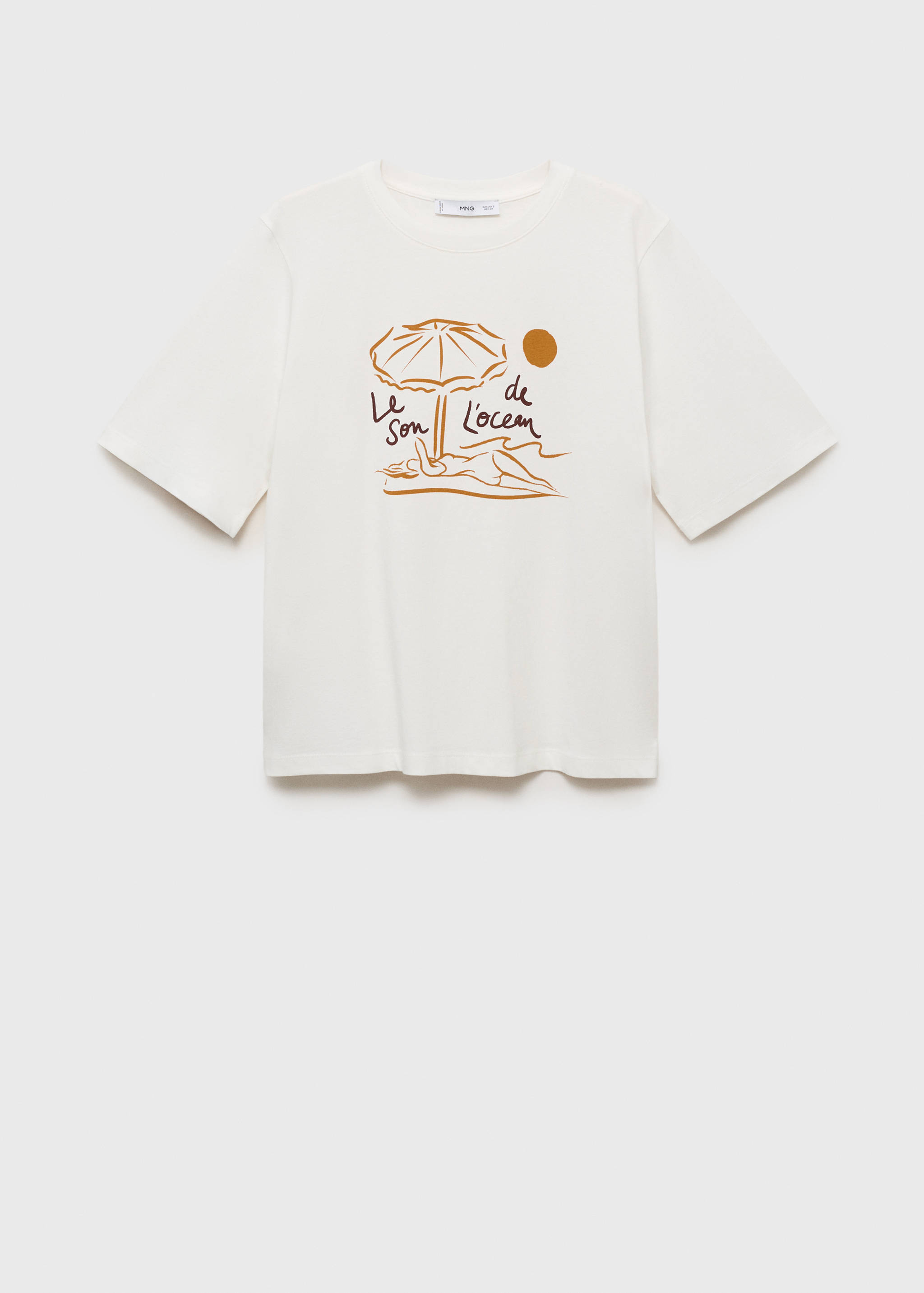 Short-sleeved printed t-shirt - Article without model