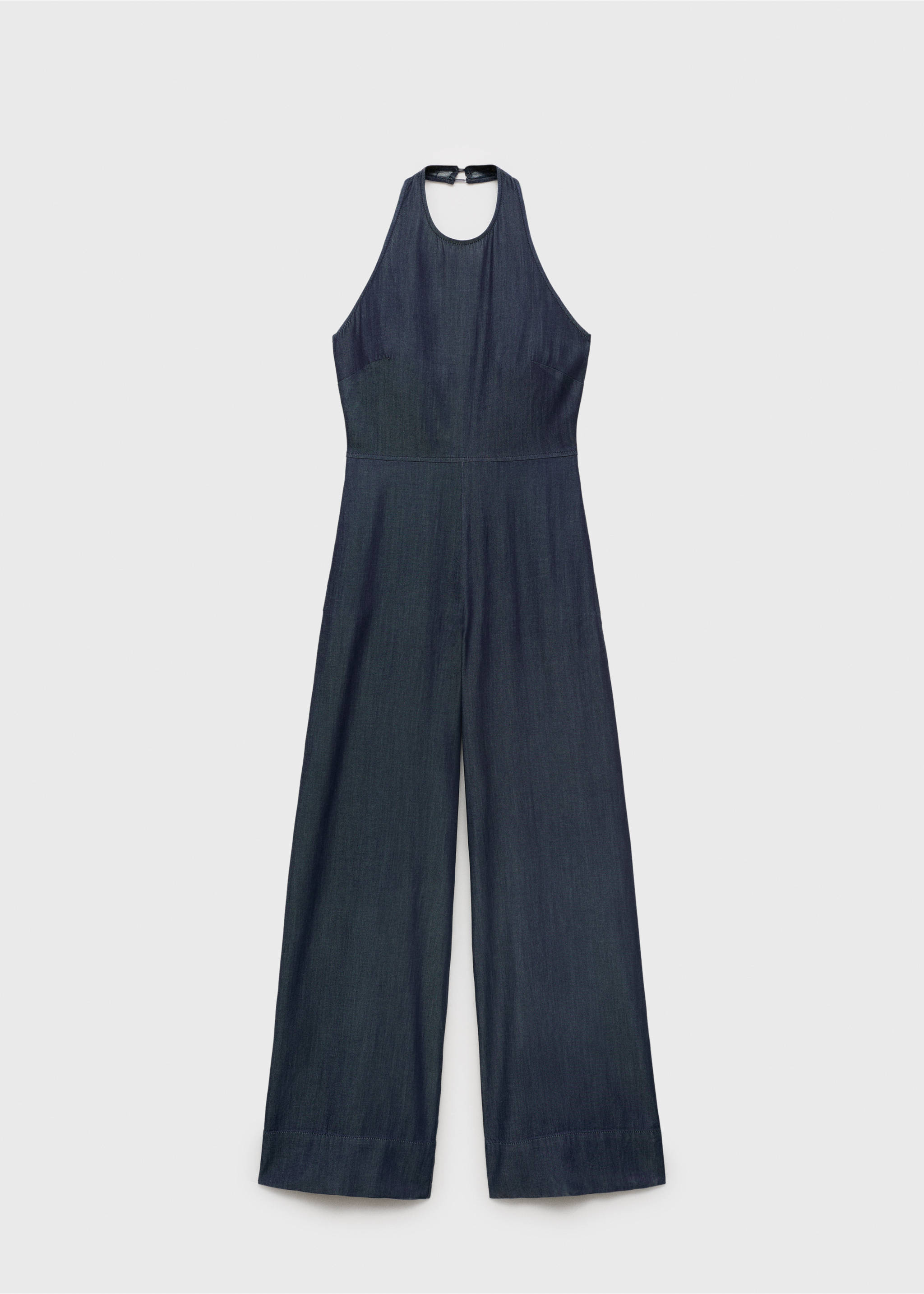 Lyocell denim jumpsuit - Article without model, Open Blue. Ref: 17044102-00.