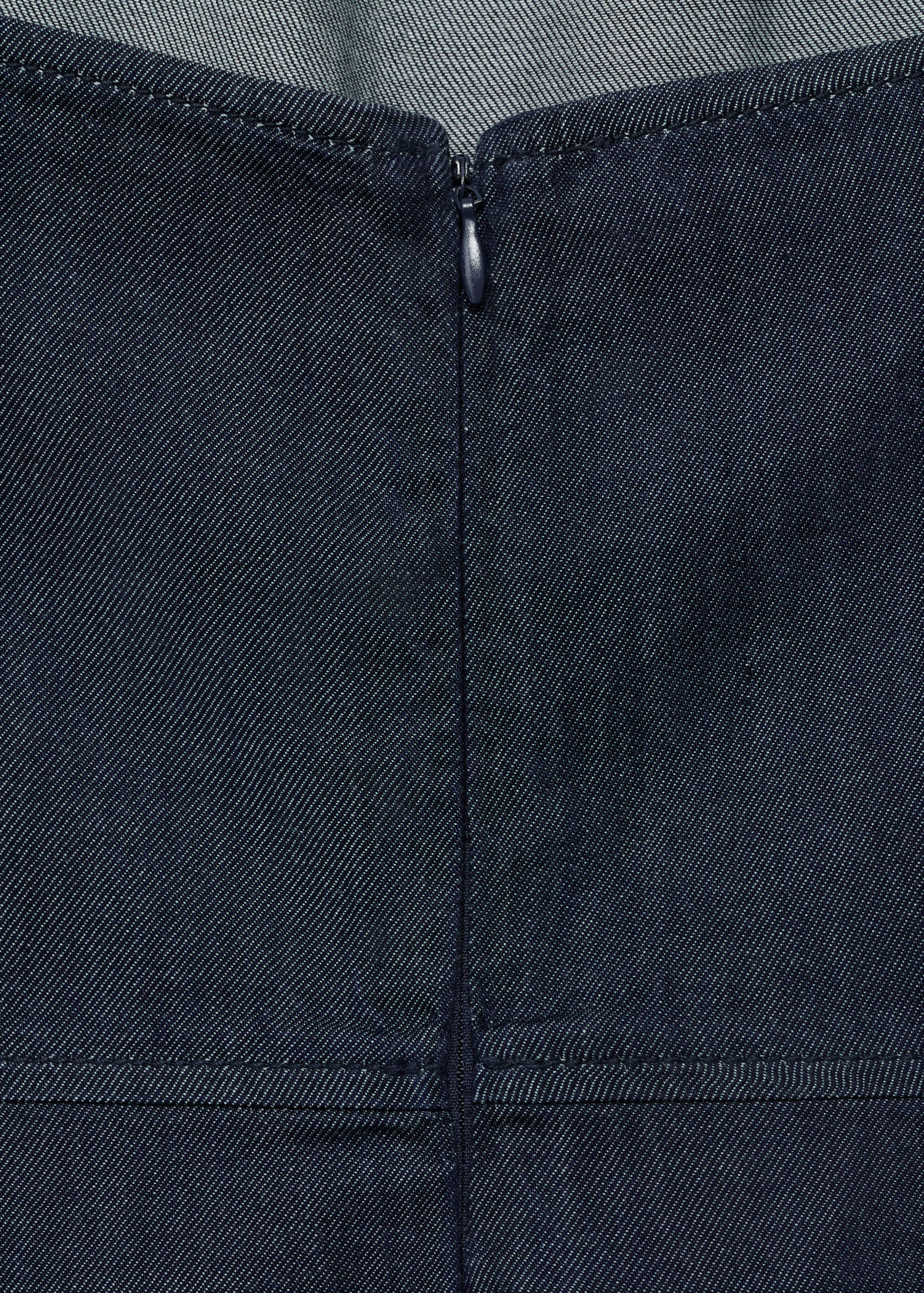 Lyocell denim jumpsuit - Details of the article 0