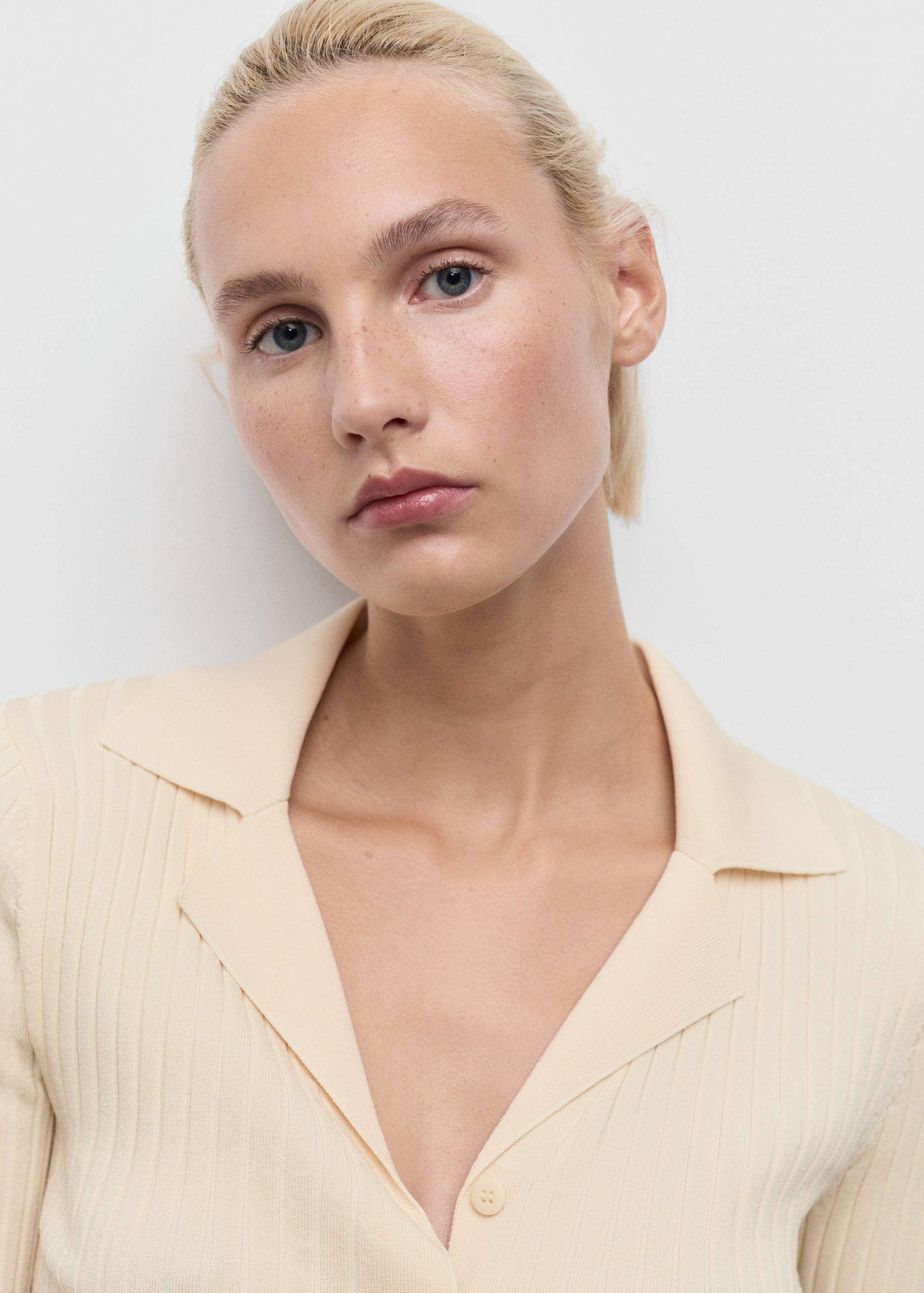 Ribbat slag cardigan - Detaljer om artikeln 1