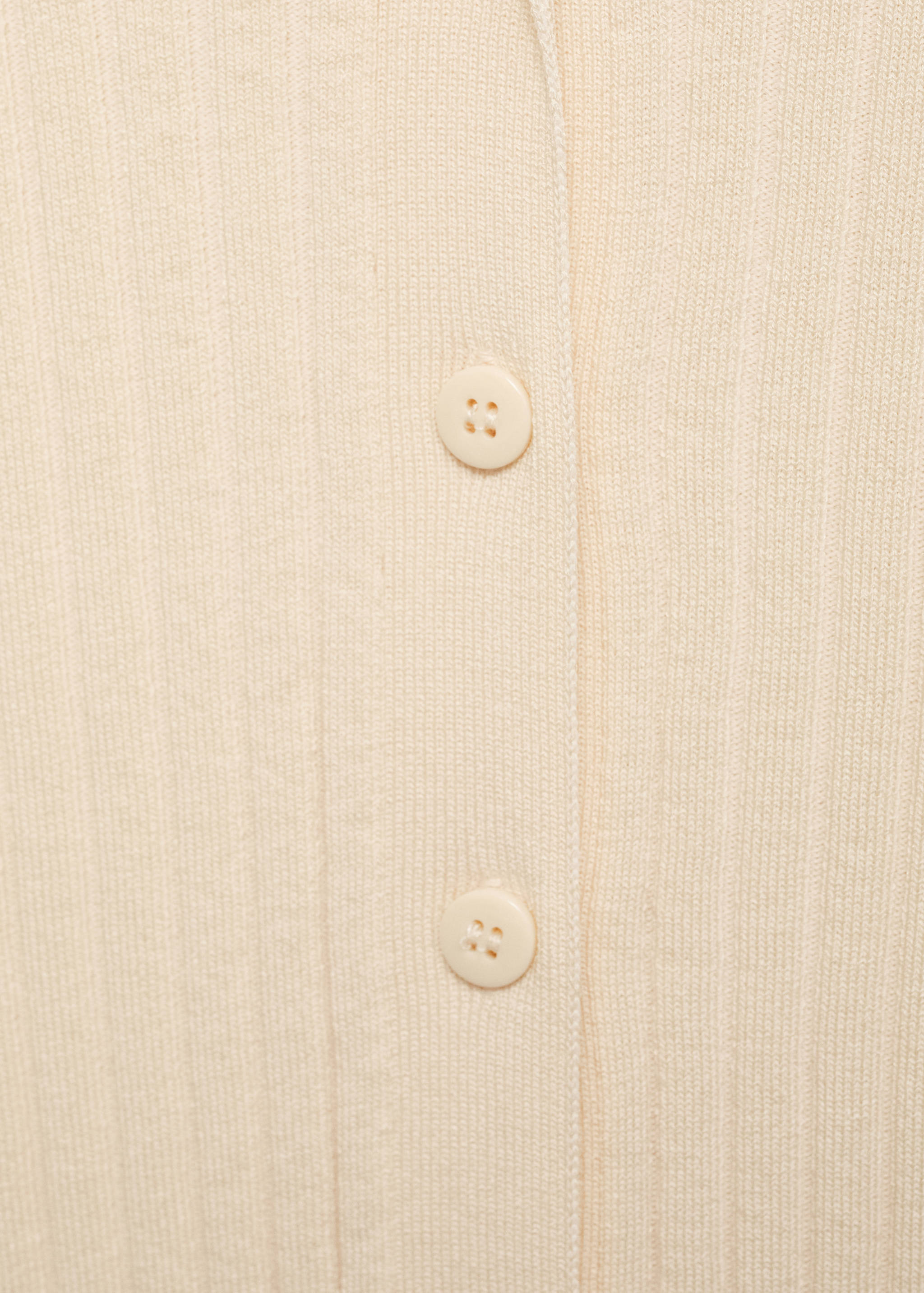 Ribbat slag cardigan - Detaljer om artikeln 0