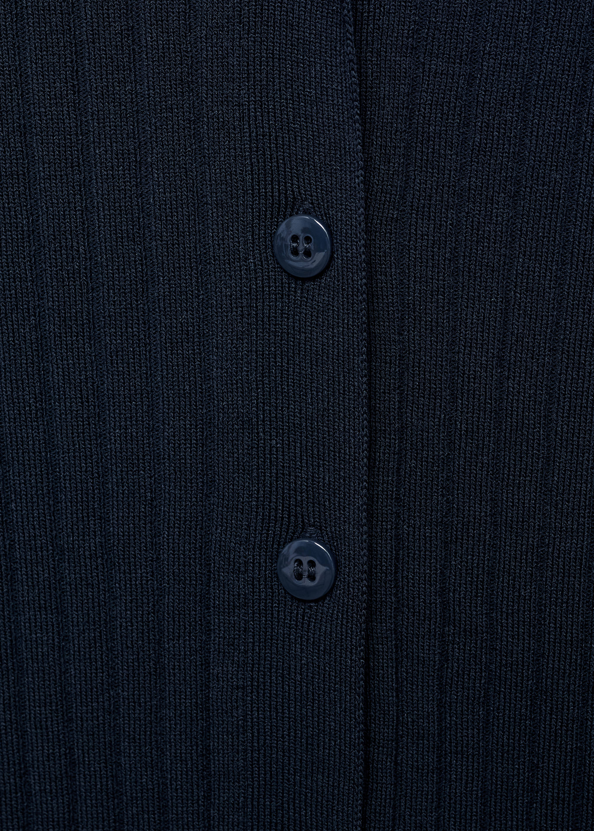 Ribbat slag cardigan - Detaljer om artikeln 0