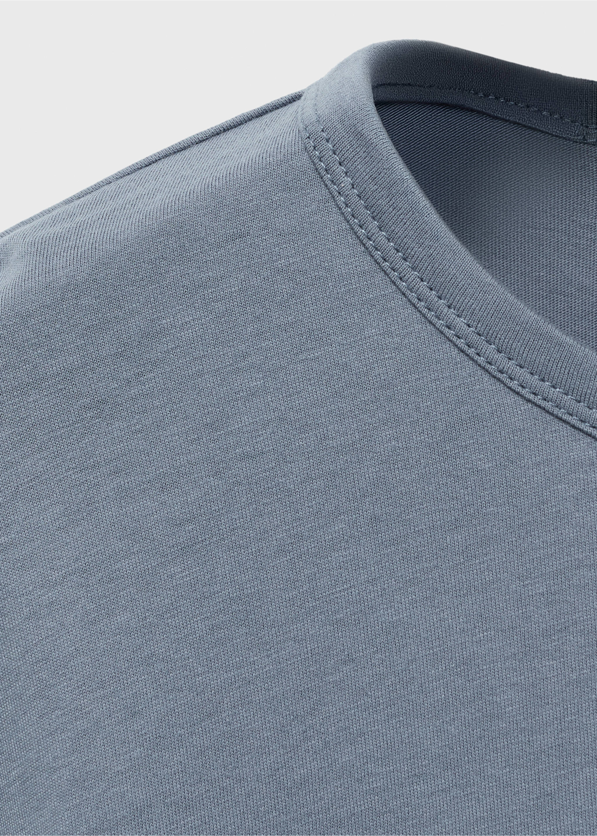 T-shirt pyjama manches bouffantes - Détail de l'article 8, Bleu encre. Ref: 17044111-00.