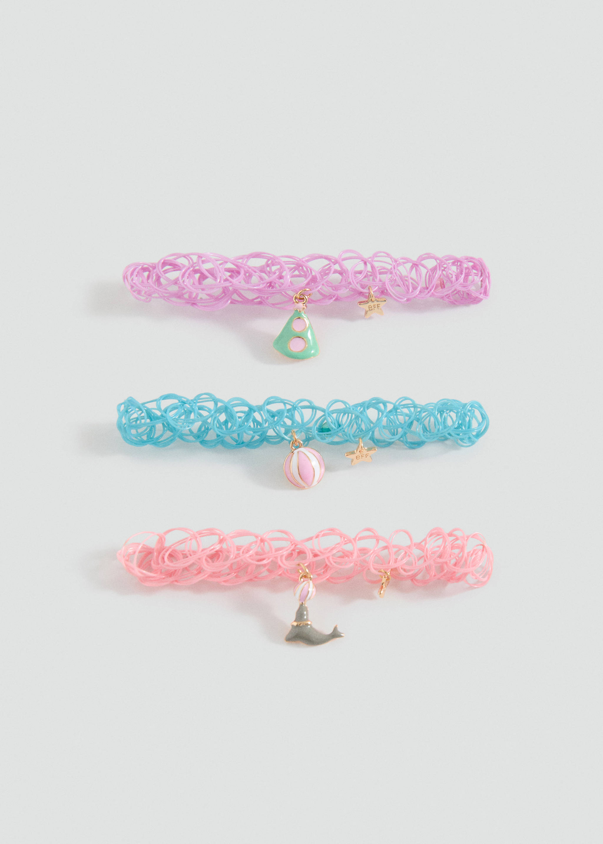 Perlenverzierte Choker-Kette - Artikel ohne Model