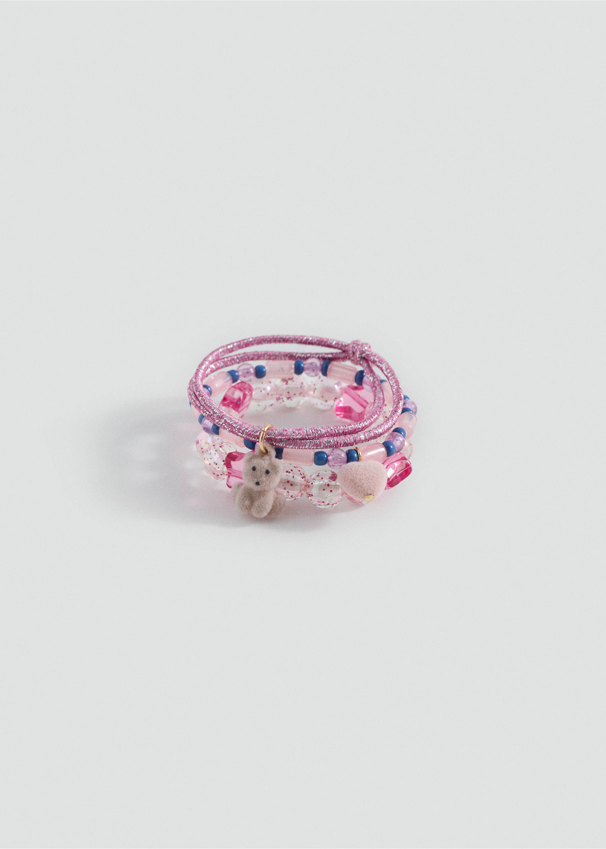 Pack of 3 bracelets - Article without model, Pink. Ref: 17044116-00.