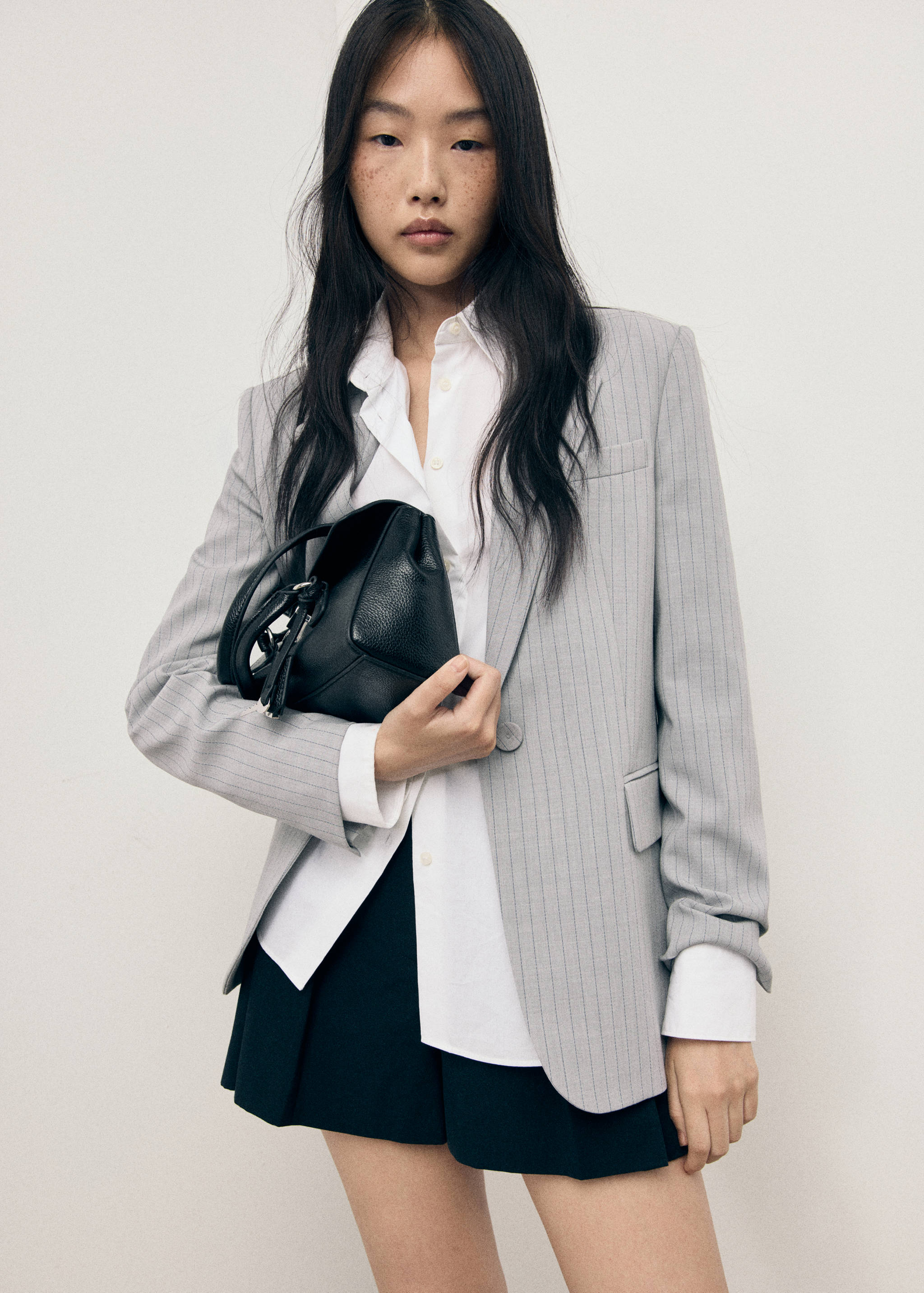 Pinstripe suit blazer - Details of the article 3