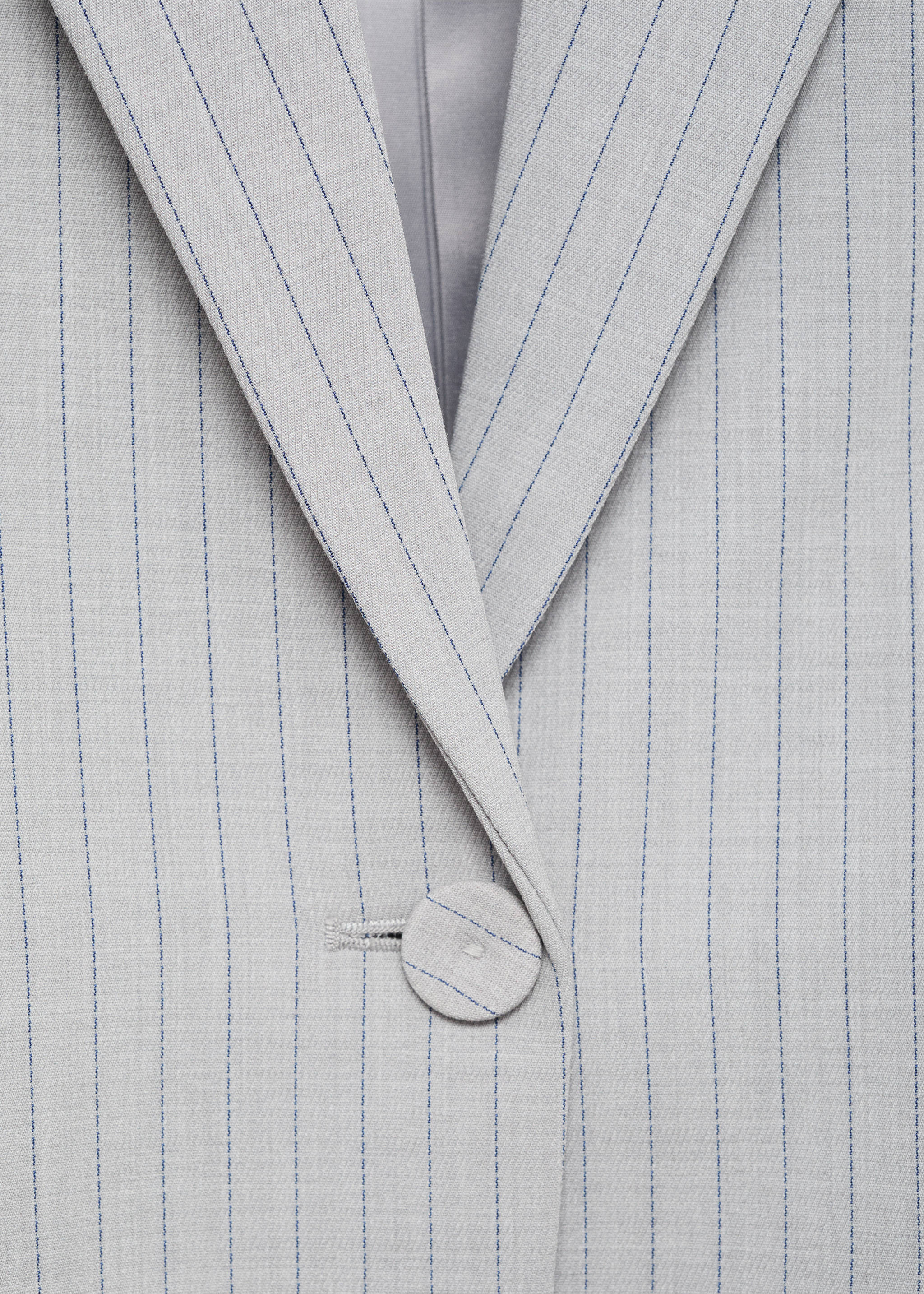 Blazer traje raya diplomática - Detalle del artículo 0, Gris. Ref: 17044120-00.