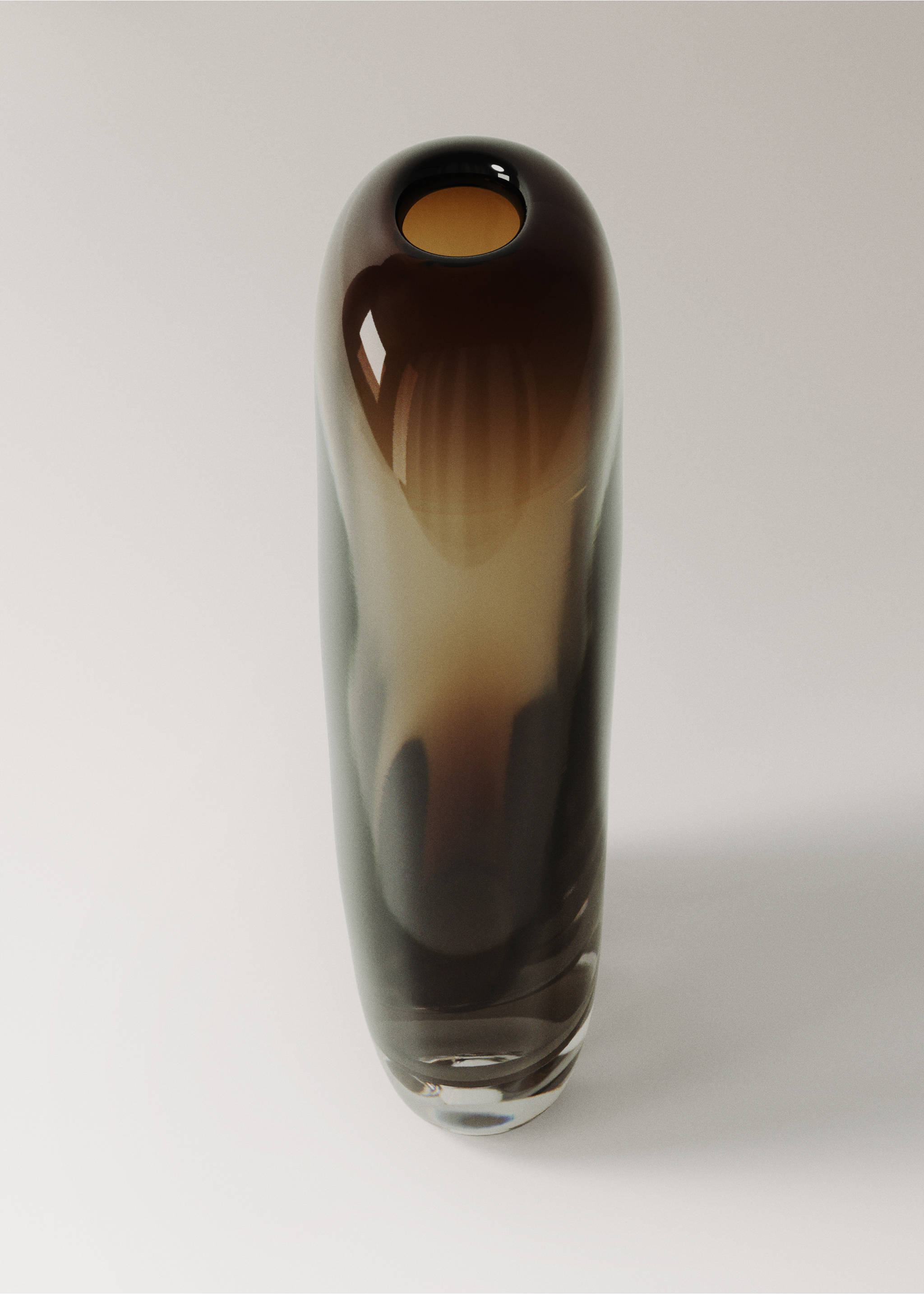 Vase verre - Détail de l'article 2, Marron. Ref: 17044137-00.