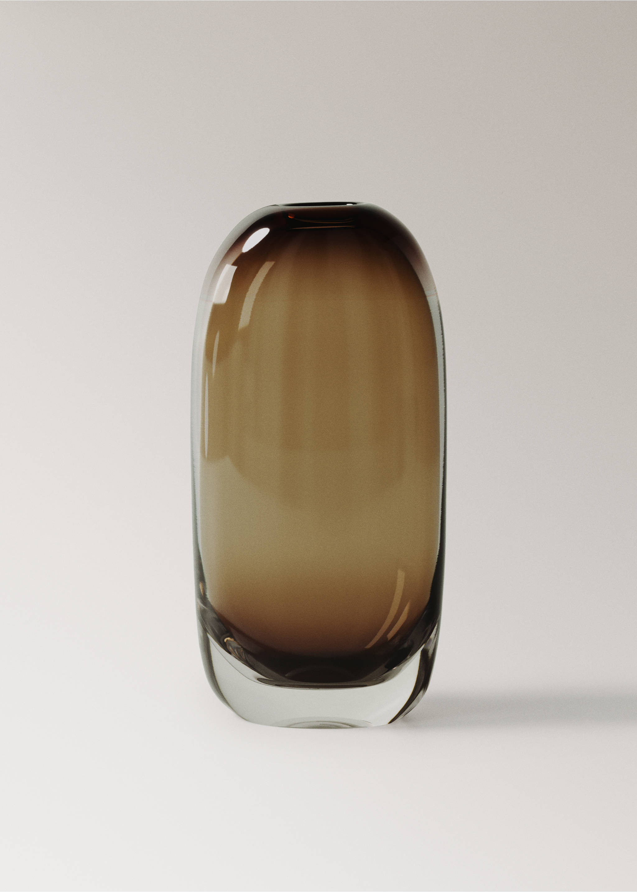 Vase verre - Article sans modèle, Marron. Ref: 17044137-00.