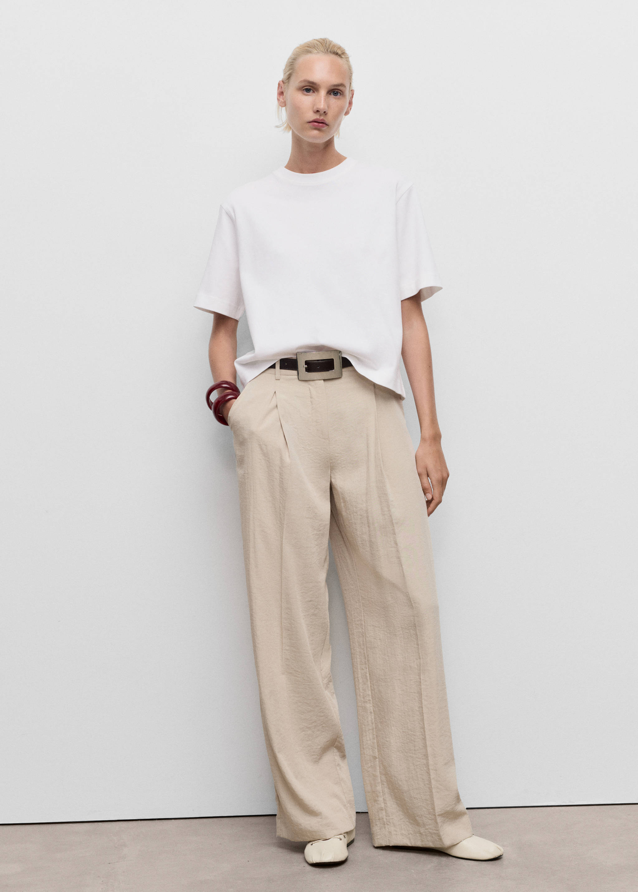 Oversized cotton t-shirt - General plane