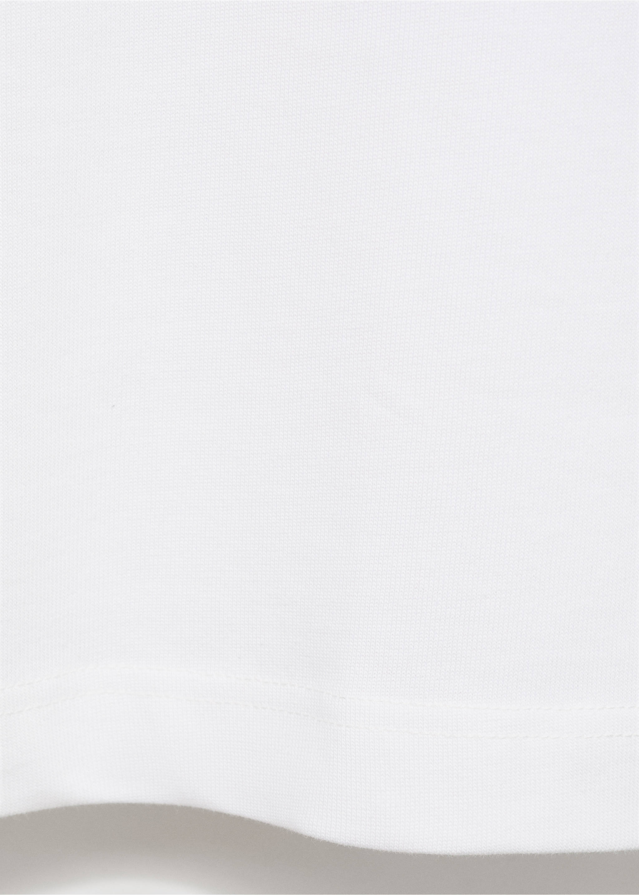 Oversized cotton t-shirt - Details of the article 0, Off White. Ref: 17044141-00.