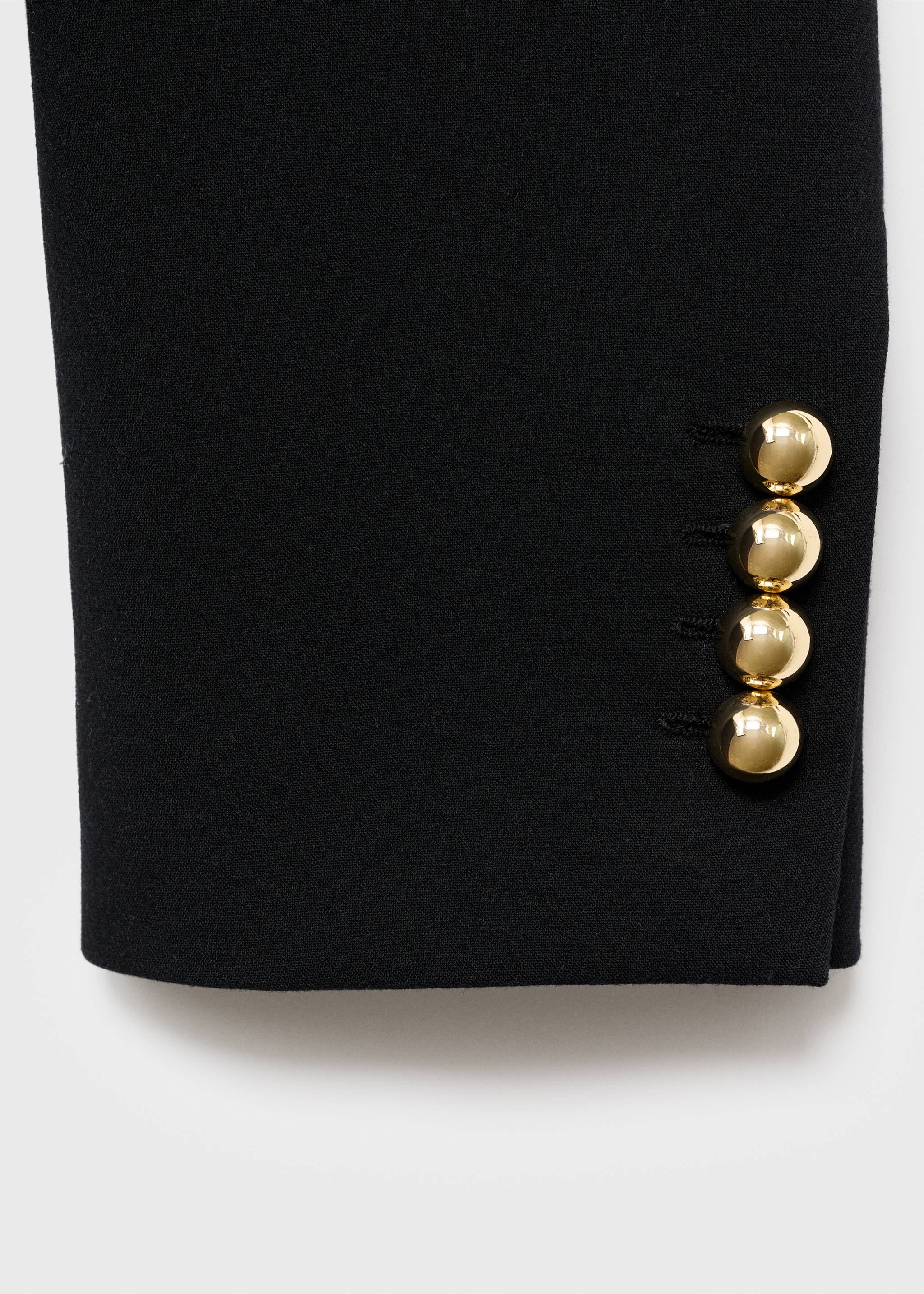 Veste crop boutons - Détail de l'article 0, Noir. Ref: 17044144-00.