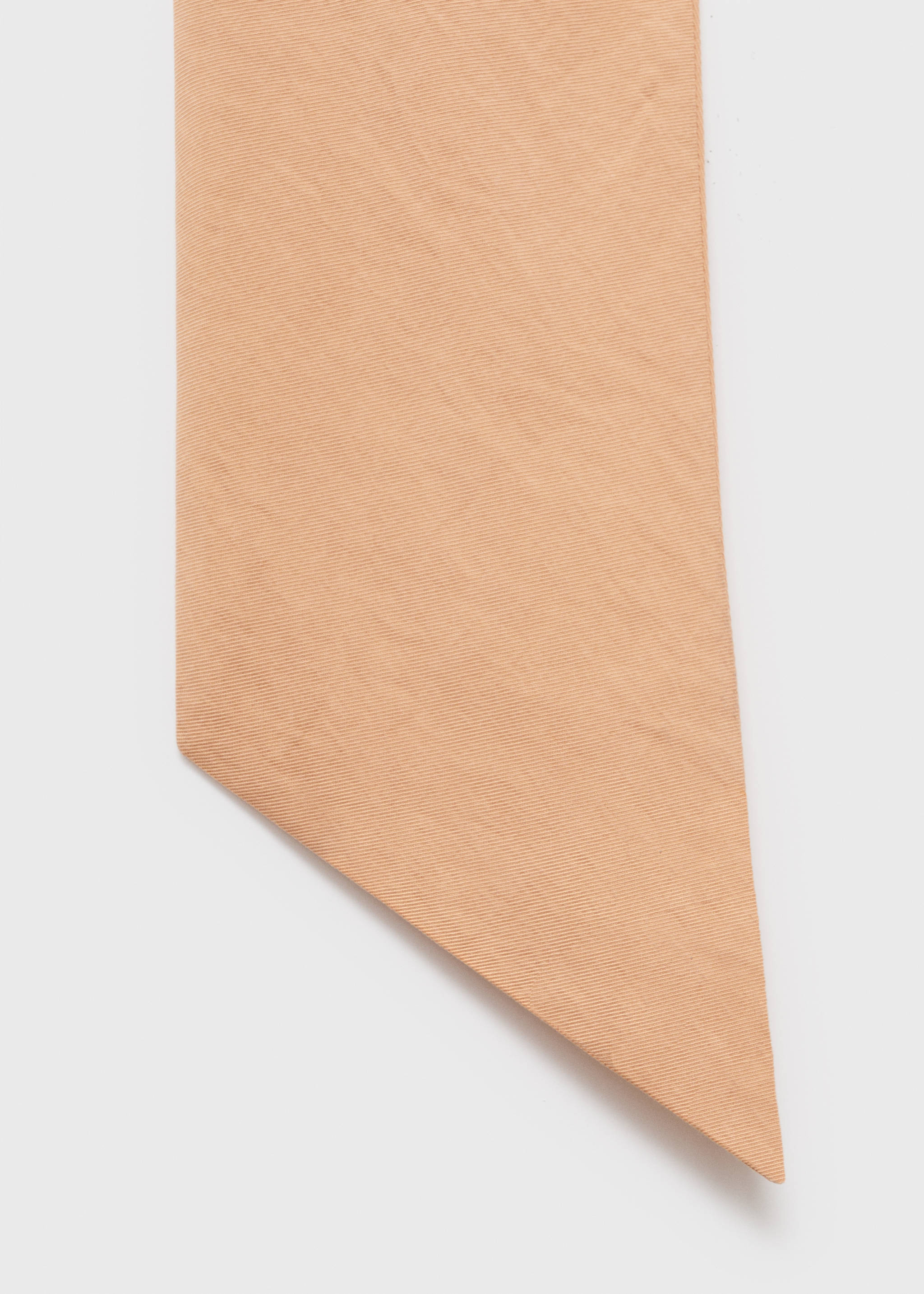 Asymmetrical foulard top - Details of the article 0